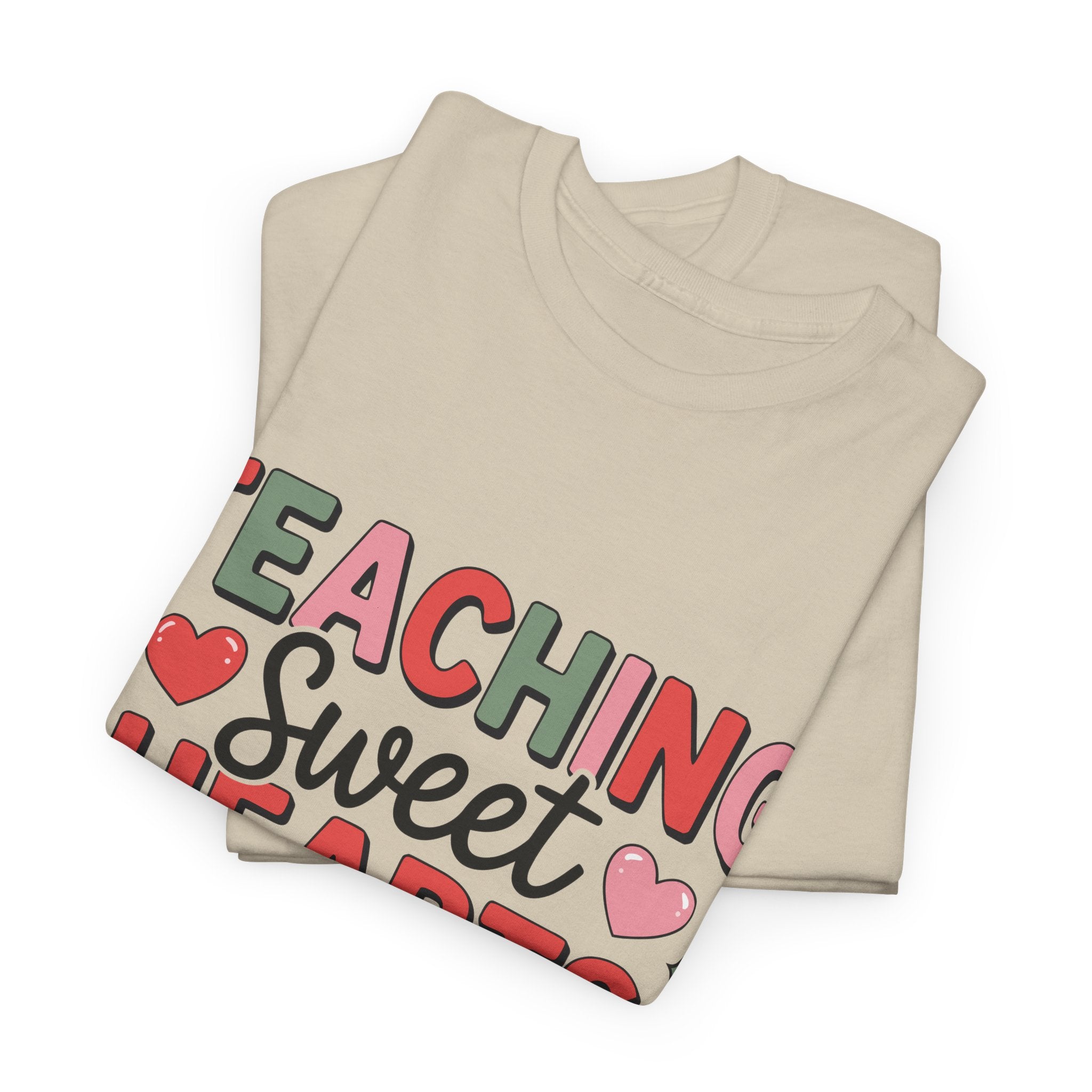 Teaching Sweet Hearts Valentine Teacher Unisex Cotton T-Shirt