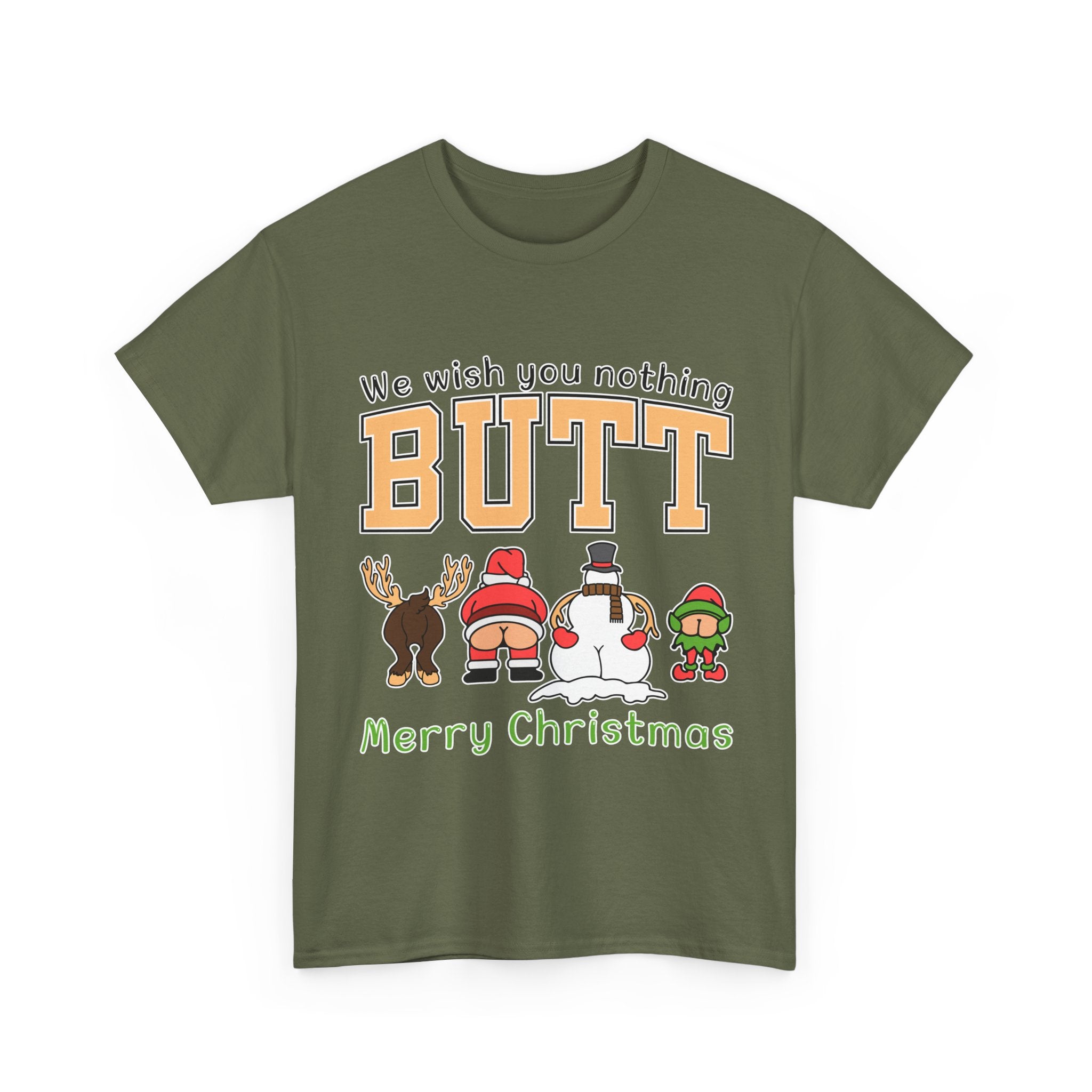 Christmas Butts Unisex Cotton Tee