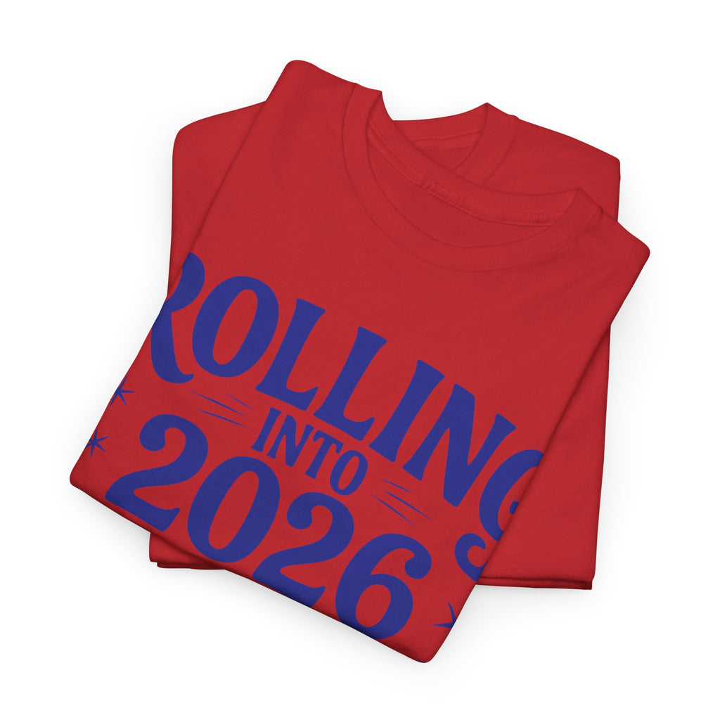 Rolling Into 2026 Hedgehog Tricycle Unisex Cotton Tee