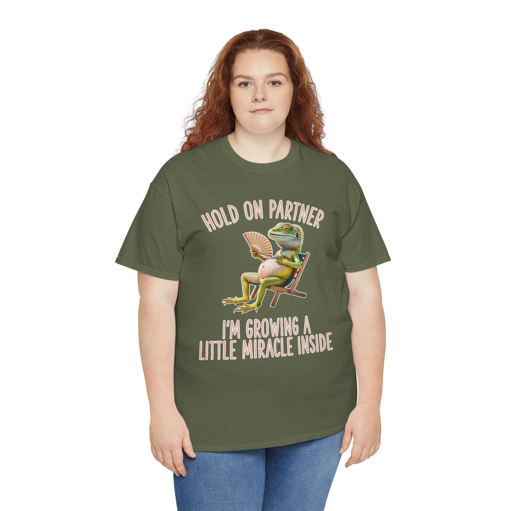 Pregnant Cotton T-Shirt