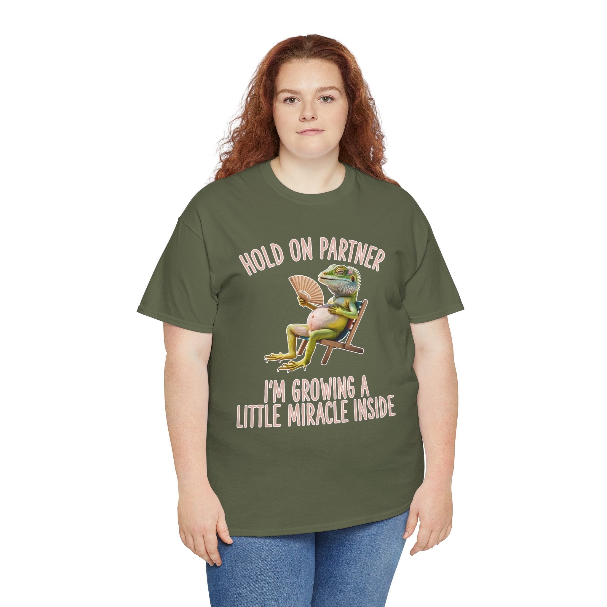 Pregnant Cotton T-Shirt