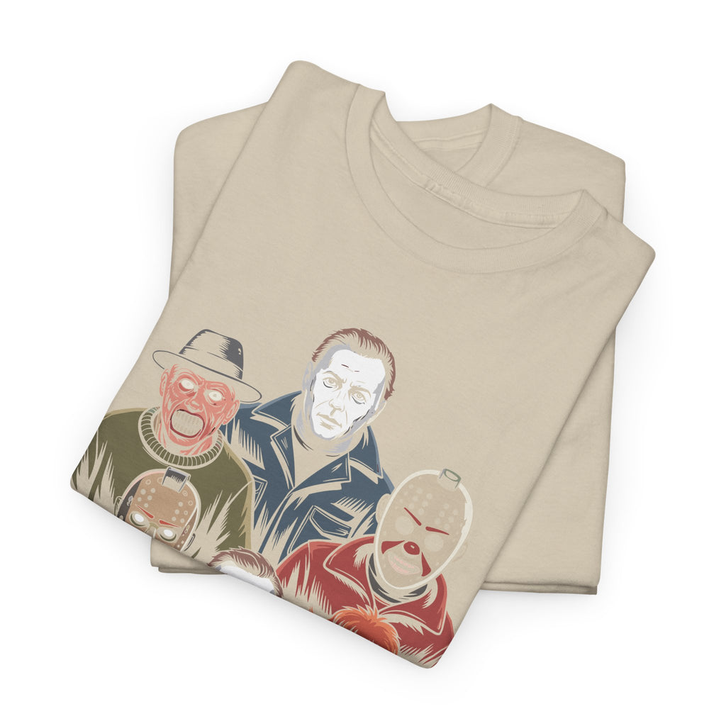 Horror Icons Unisex Cotton Tee