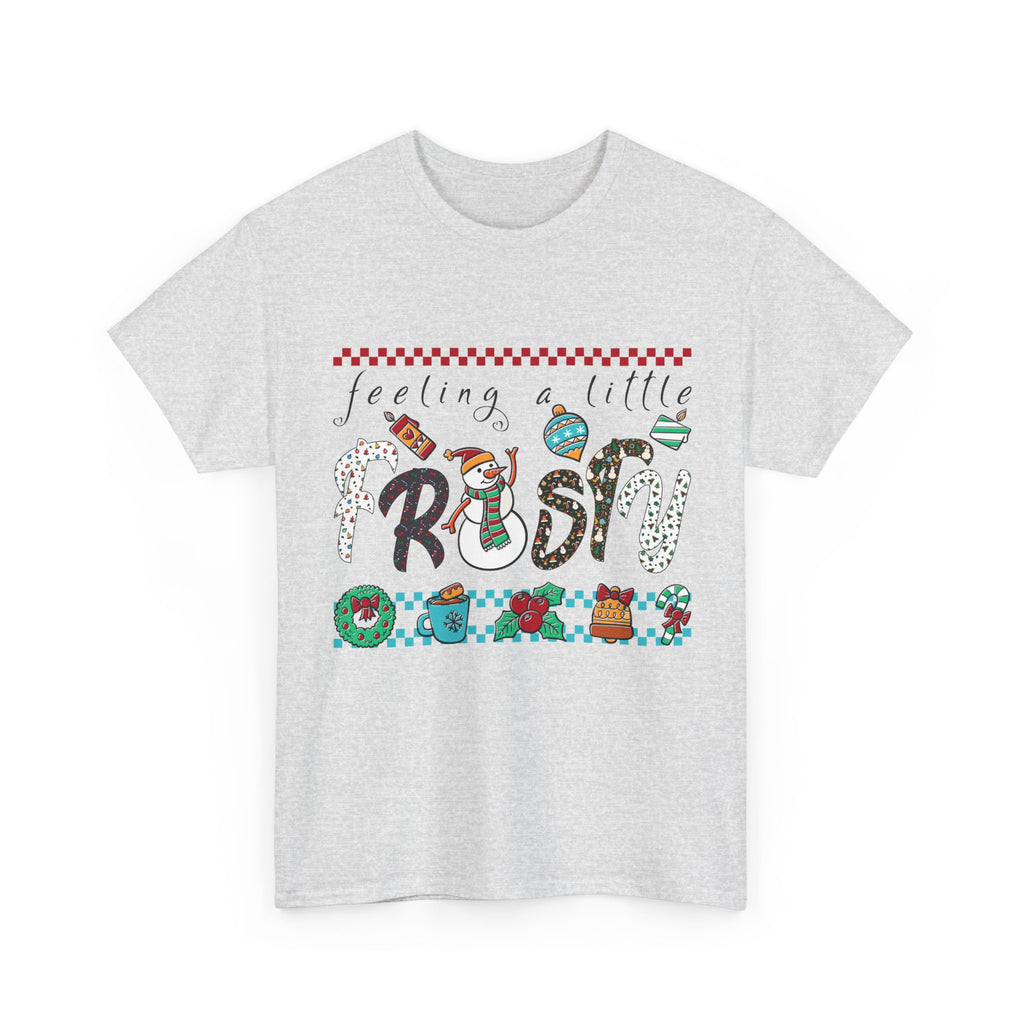 Christmas Frosty Unisex Cotton Tee
