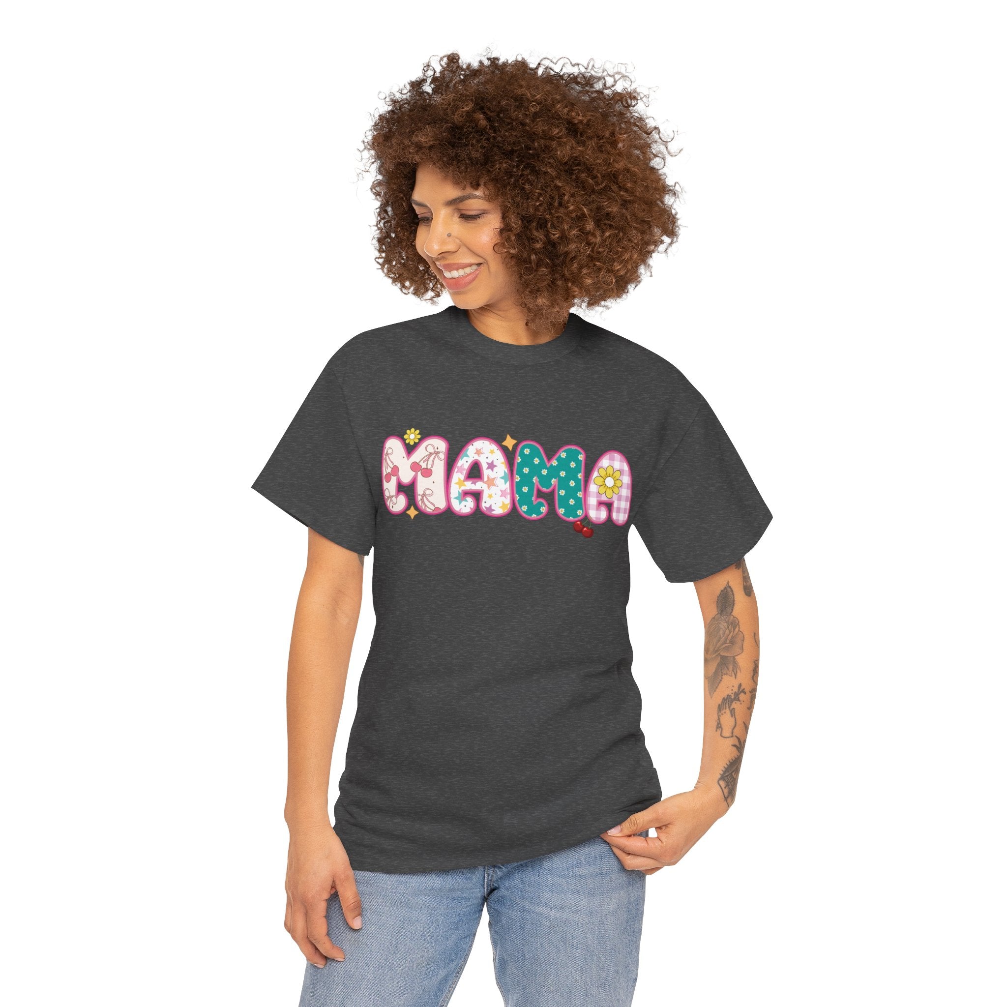 Mama Text Tee - Unisex Cotton