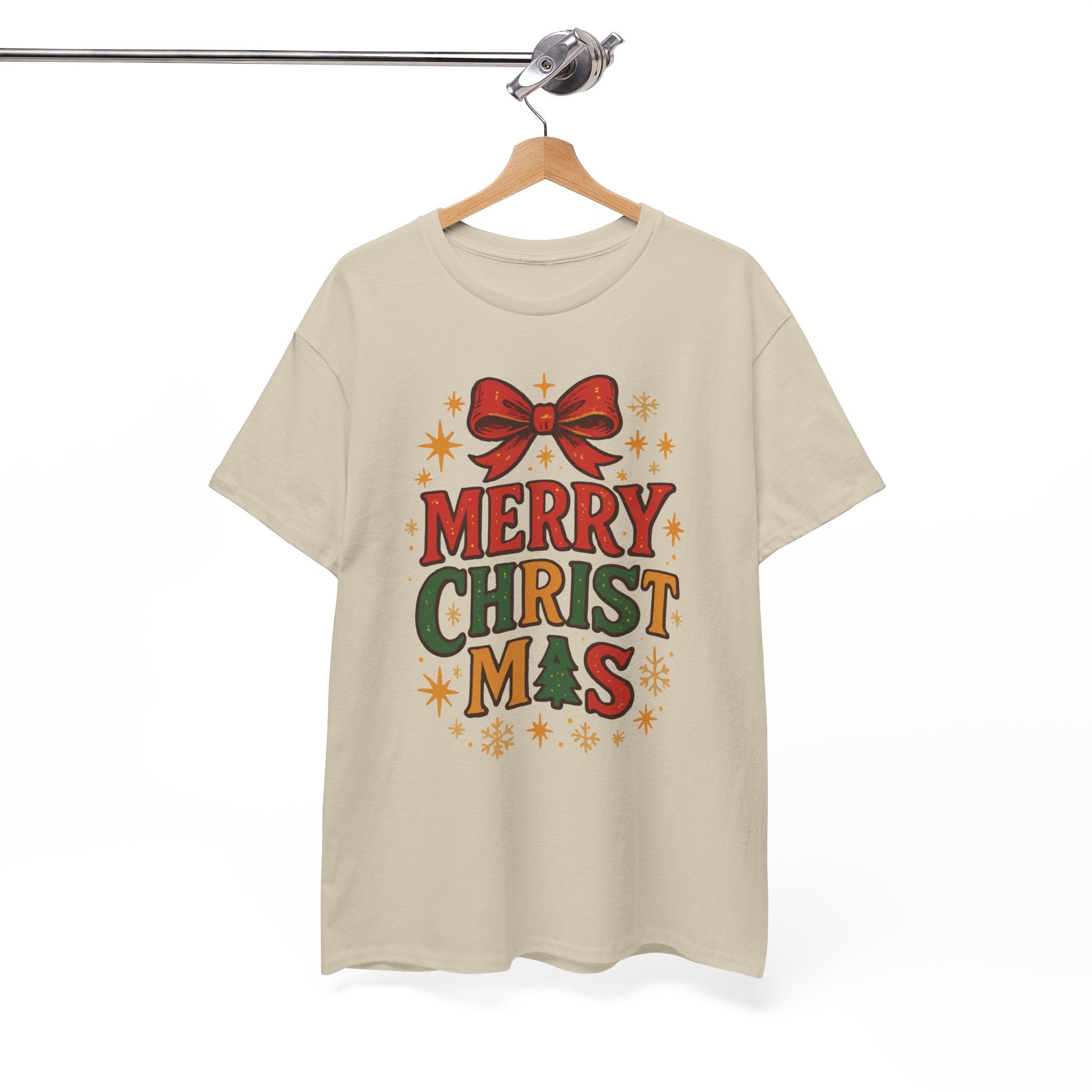 Merry Christmas Unisex Cotton Tee