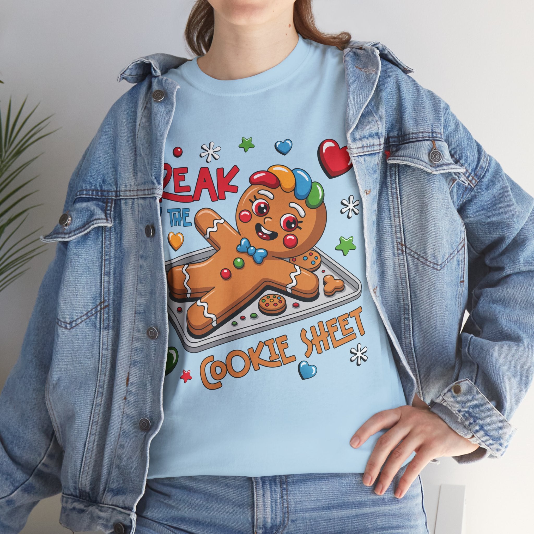 Gingerbread ‘I’m Freak on the Cookie Sheet’ Unisex Cotton Tee