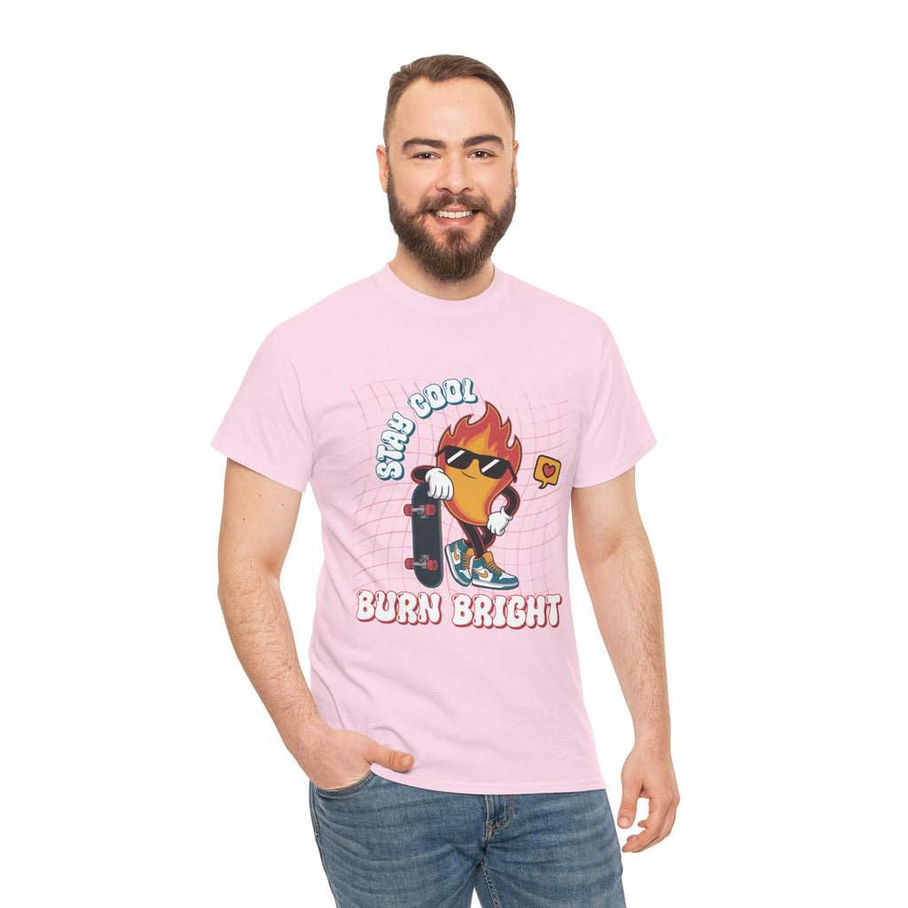 Stay Cool Burn Bright Unisex Tee