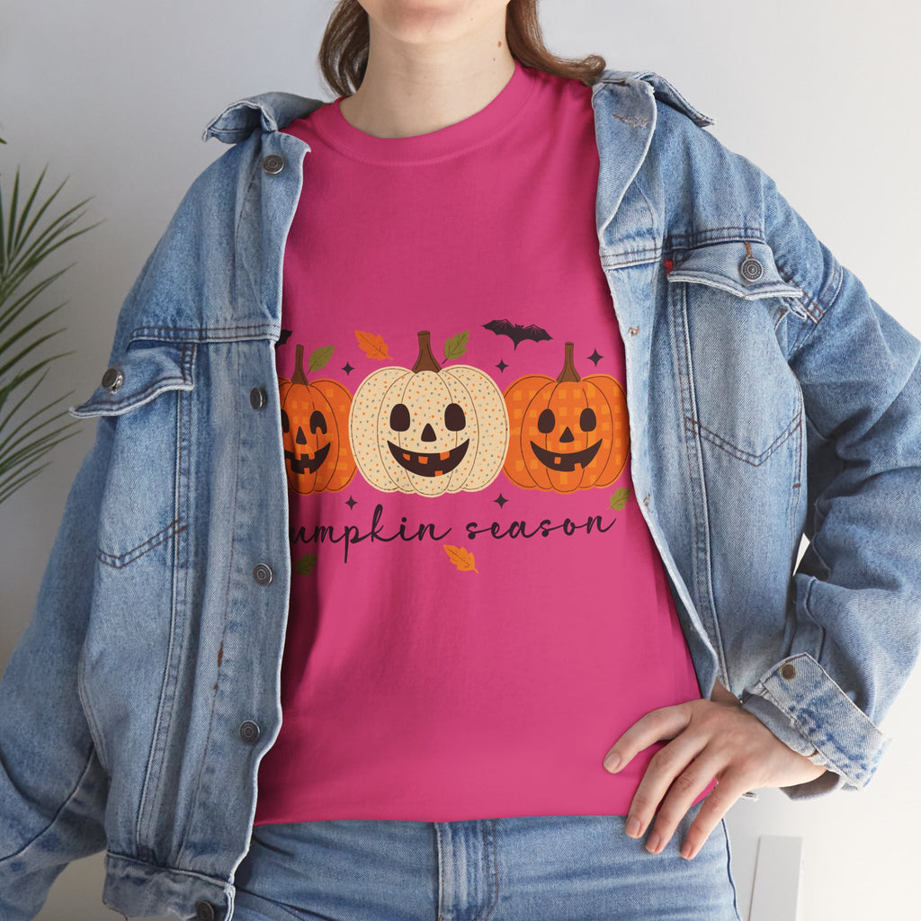 Pumpkin Season Unisex Cotton Tee