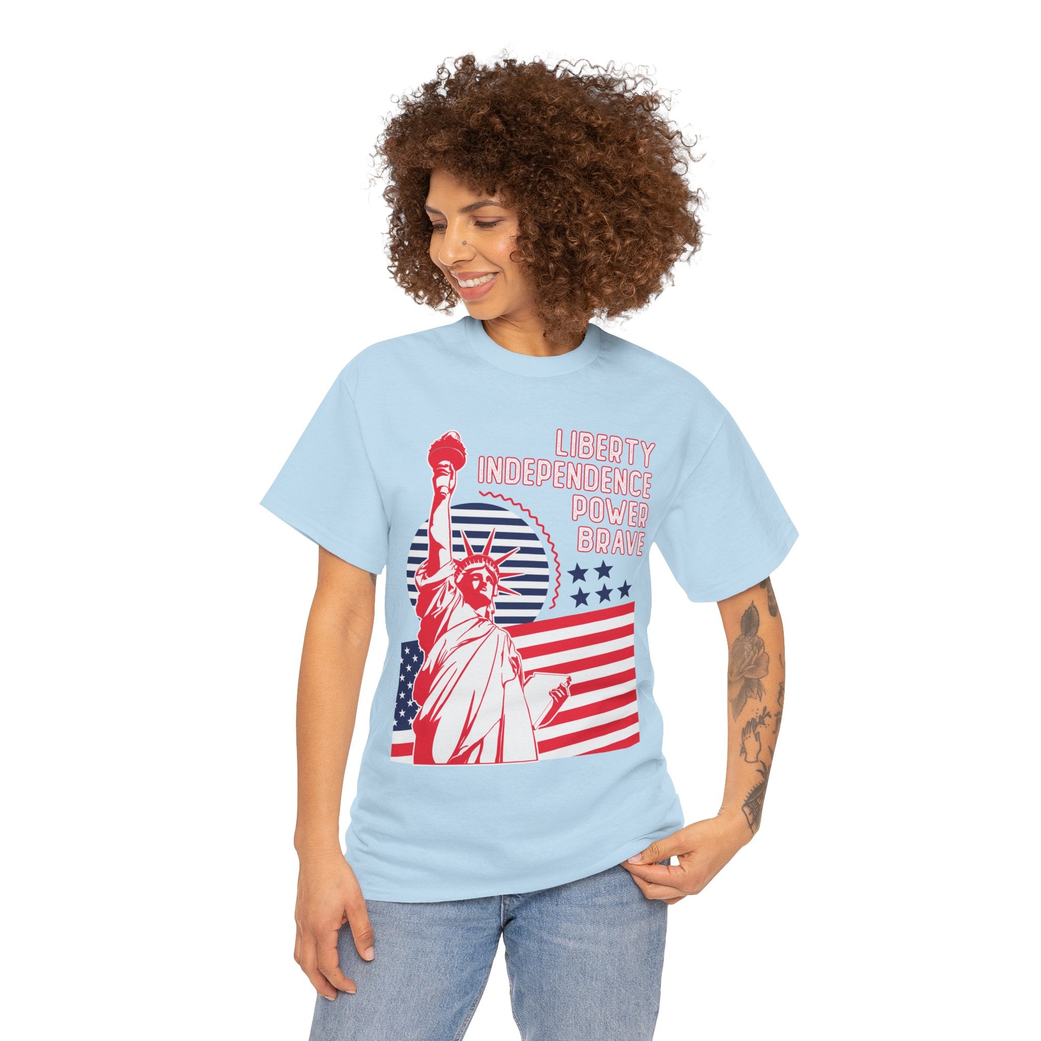 American Independence Day Unisex Cotton Tee