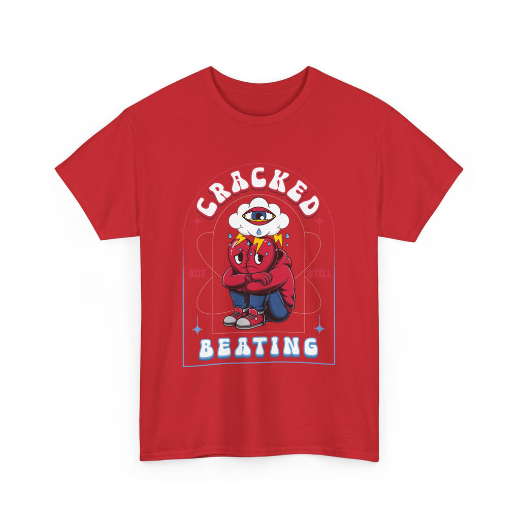 Cracked but still beating Tee