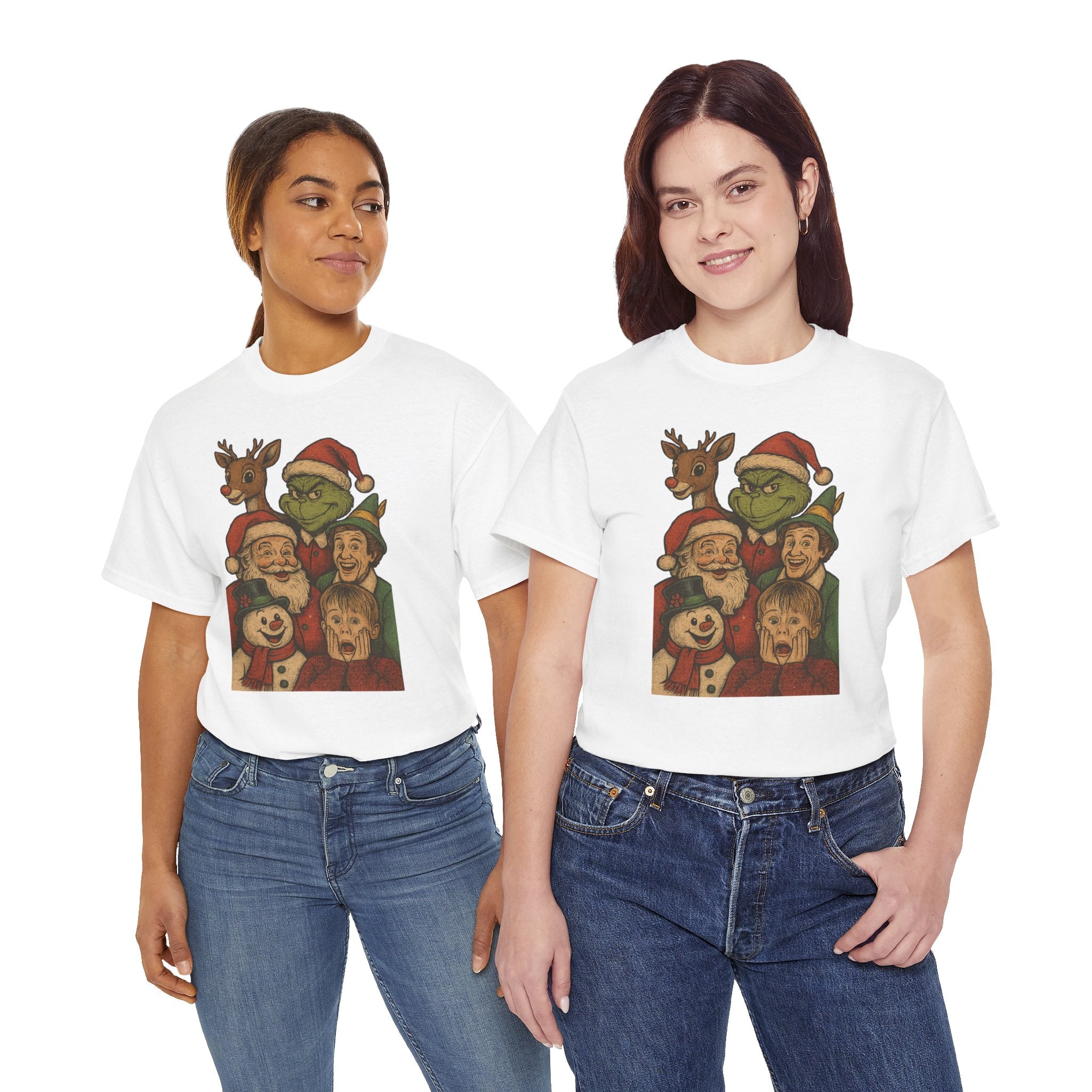 Christmas Icon Vintage Unisex Cotton Tee