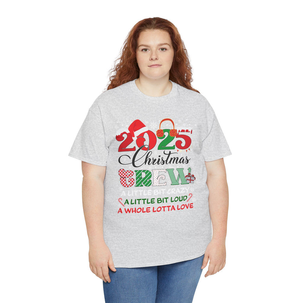 Christmas Crew 2025 Unisex Cotton Tee