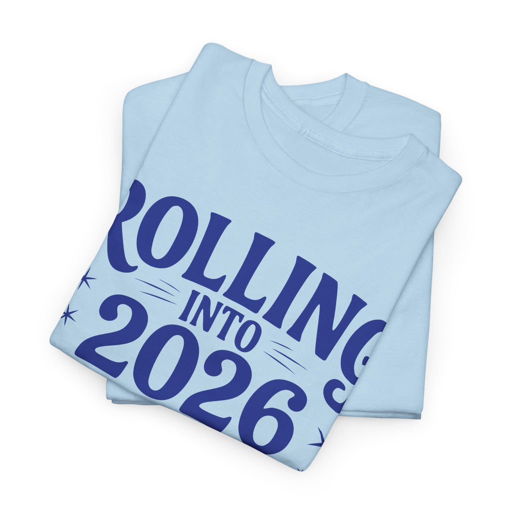 Rolling Into 2026 Hedgehog Tricycle Unisex Cotton Tee