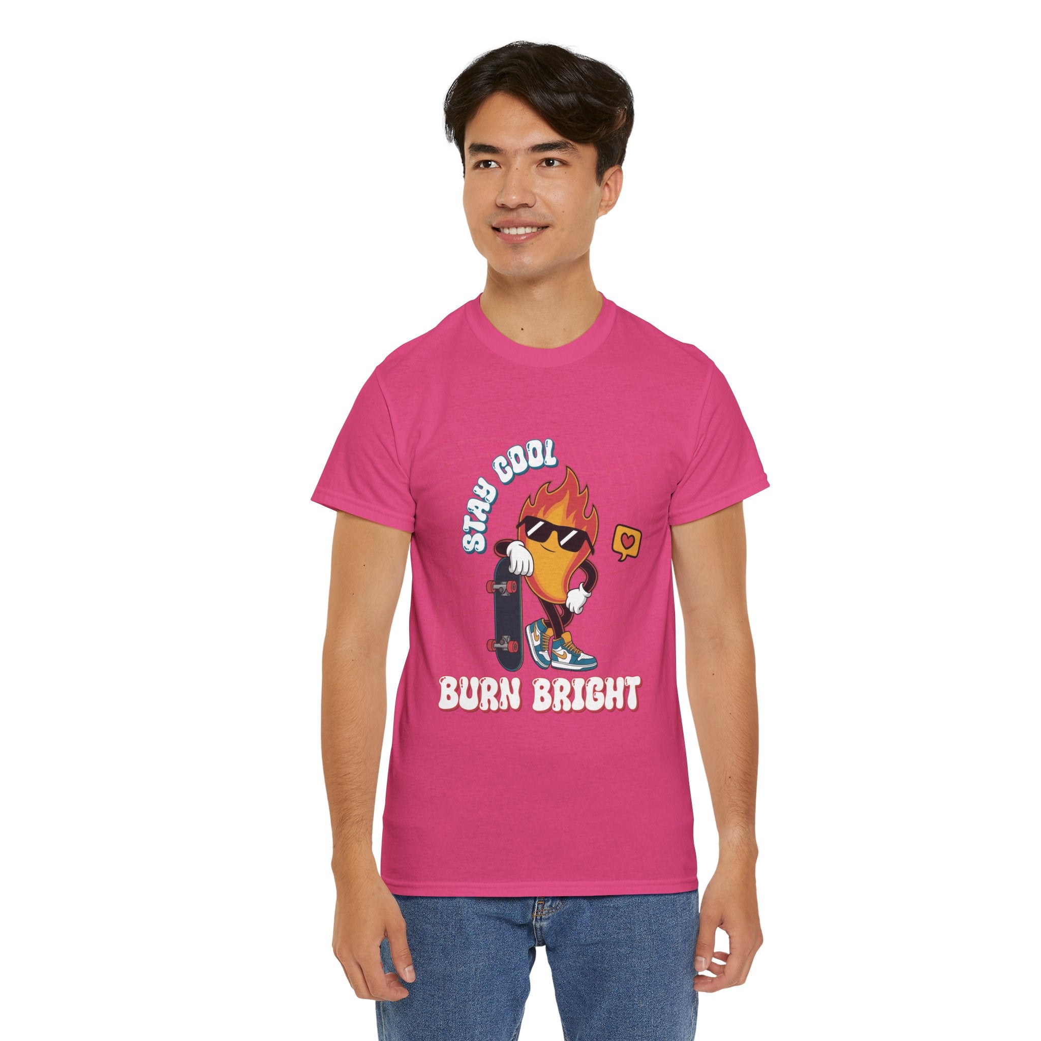 Stay Cool Burn Bright Unisex Tee