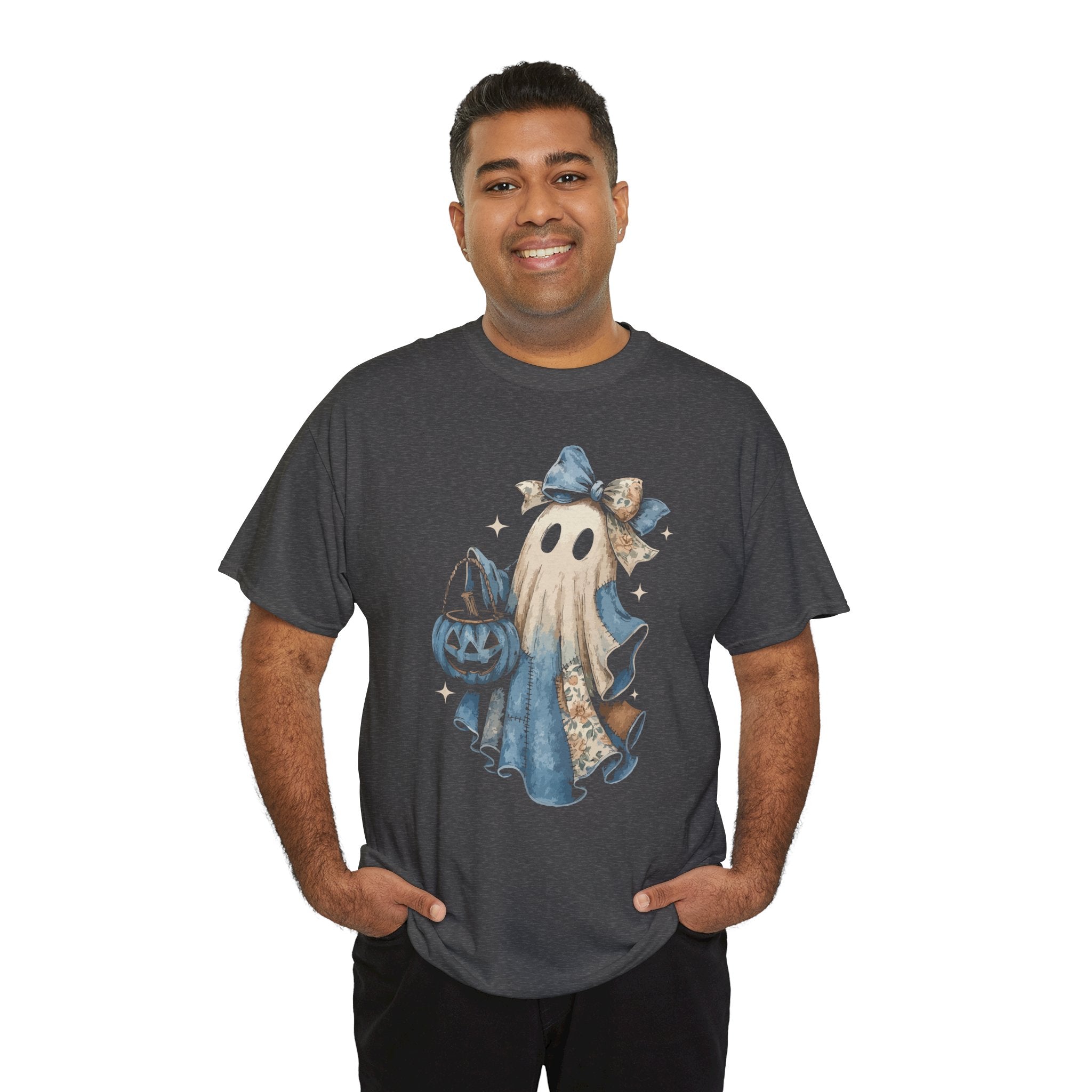 Ghost Halloween Unisex Cotton Tee