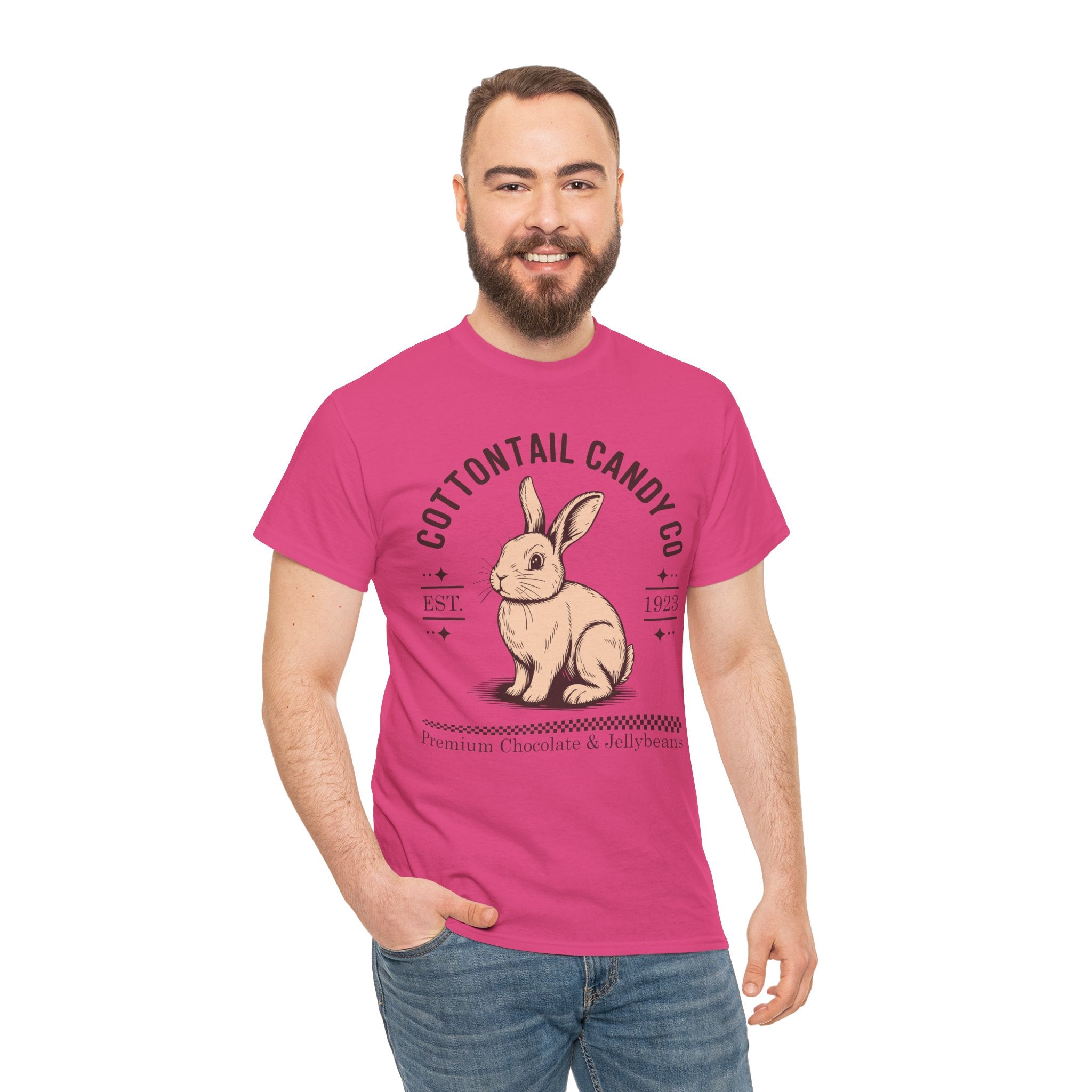 Cottontail Candy Co. Vintage Bunny Unisex Cotton Tee