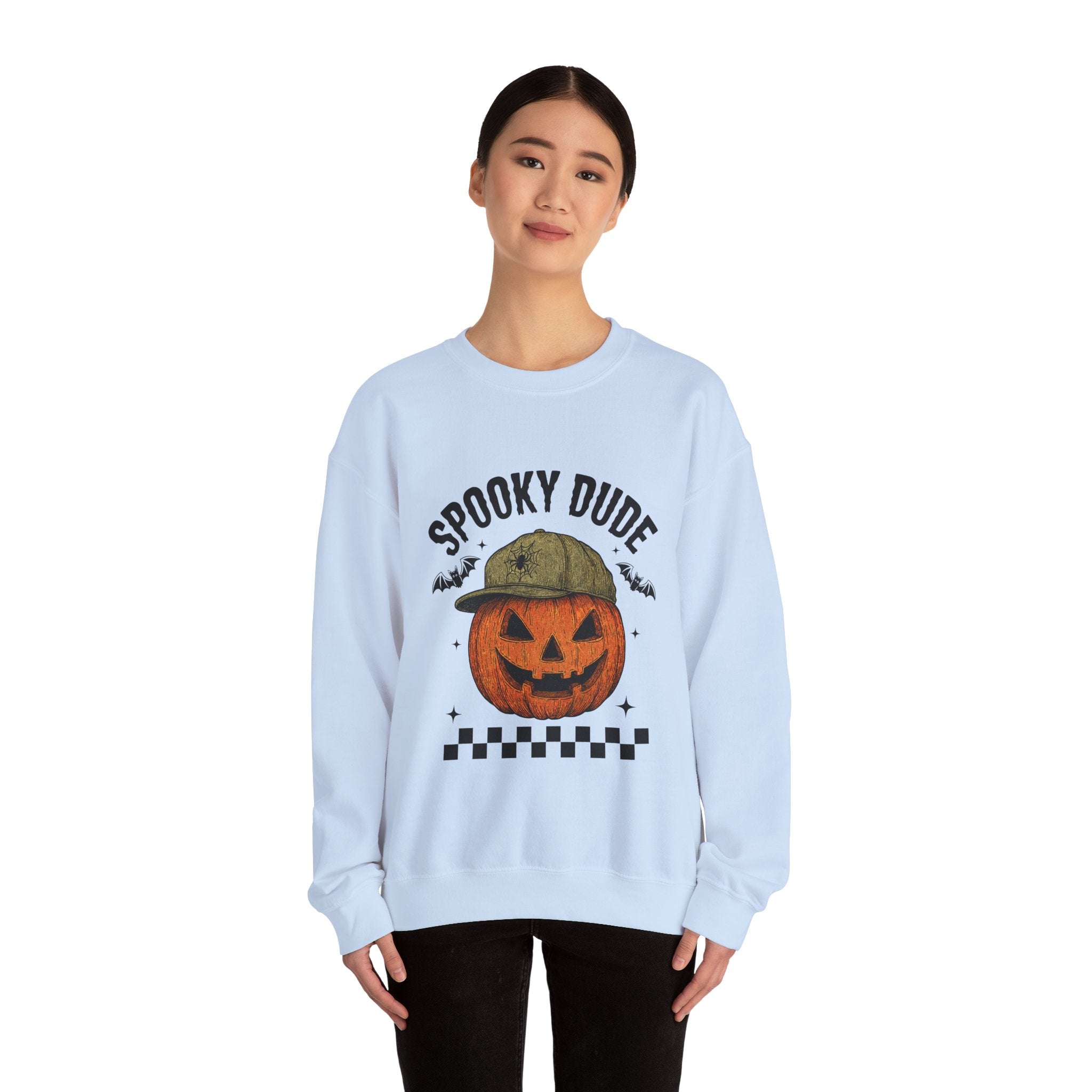 Spooky Pumpkin Crewneck Sweatshirt - Unisex