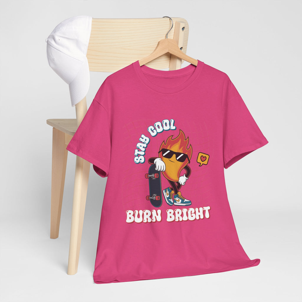 Stay Cool Burn Bright Unisex Tee