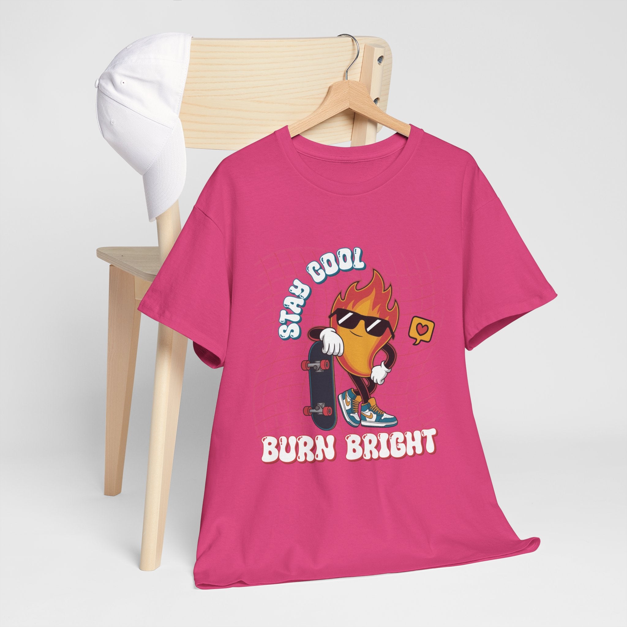 Stay Cool Burn Bright Unisex Tee