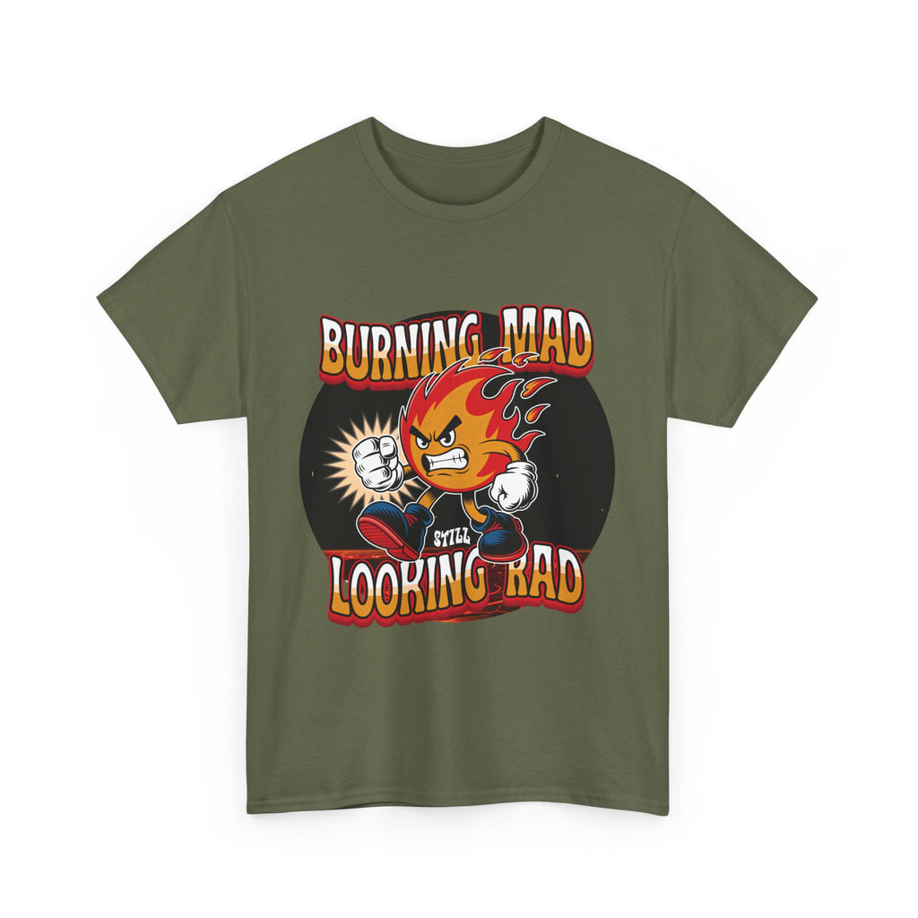 Burning Mad Looking Rad Unisex Tee