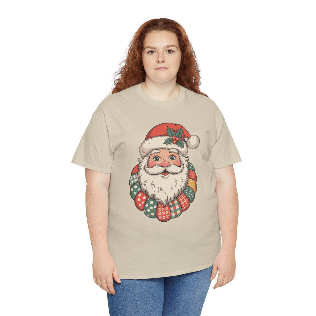 Vintage Santa Unisex Cotton Tee