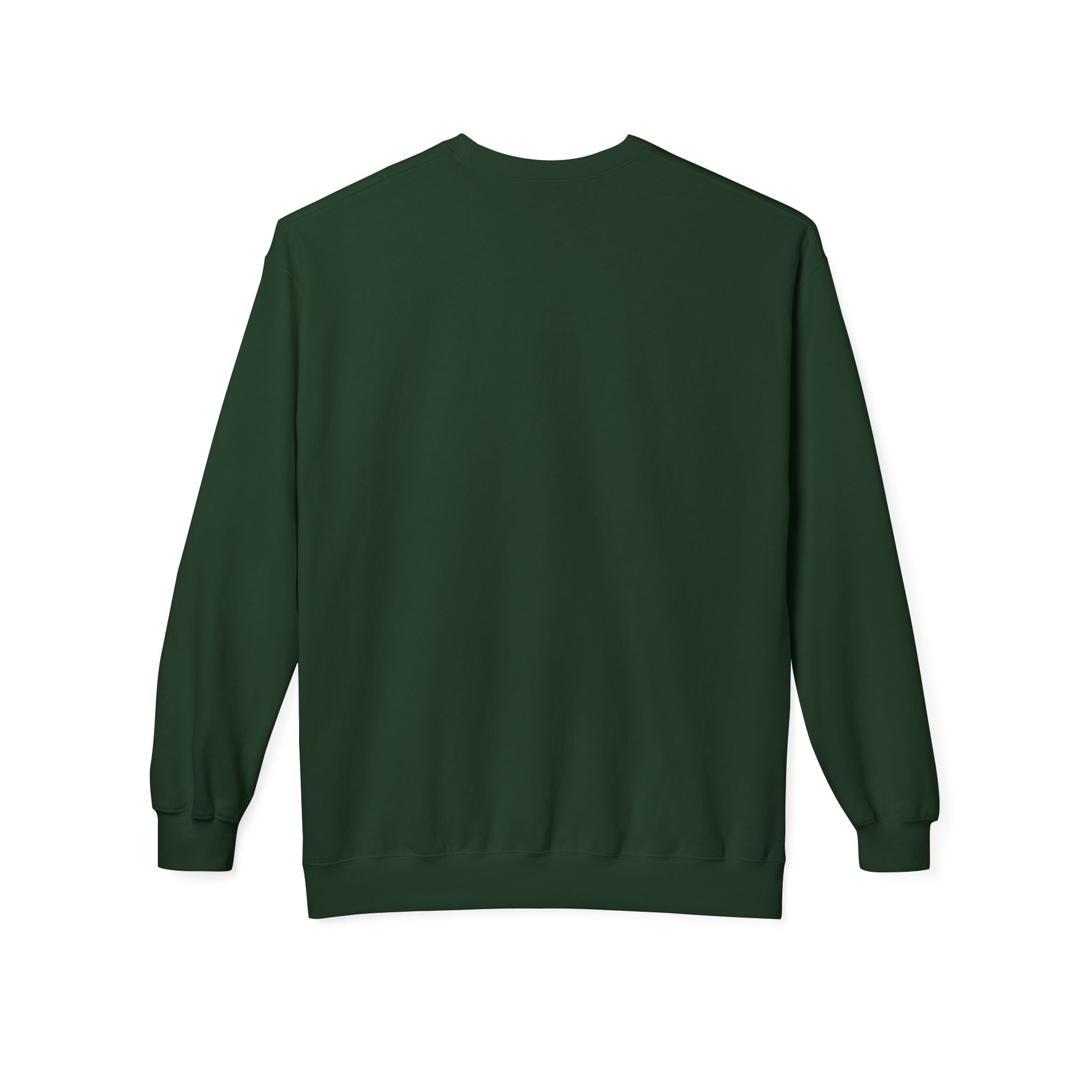 Cute Goose Drinking Fleece Crewneck Sweatshirt- Unisex
