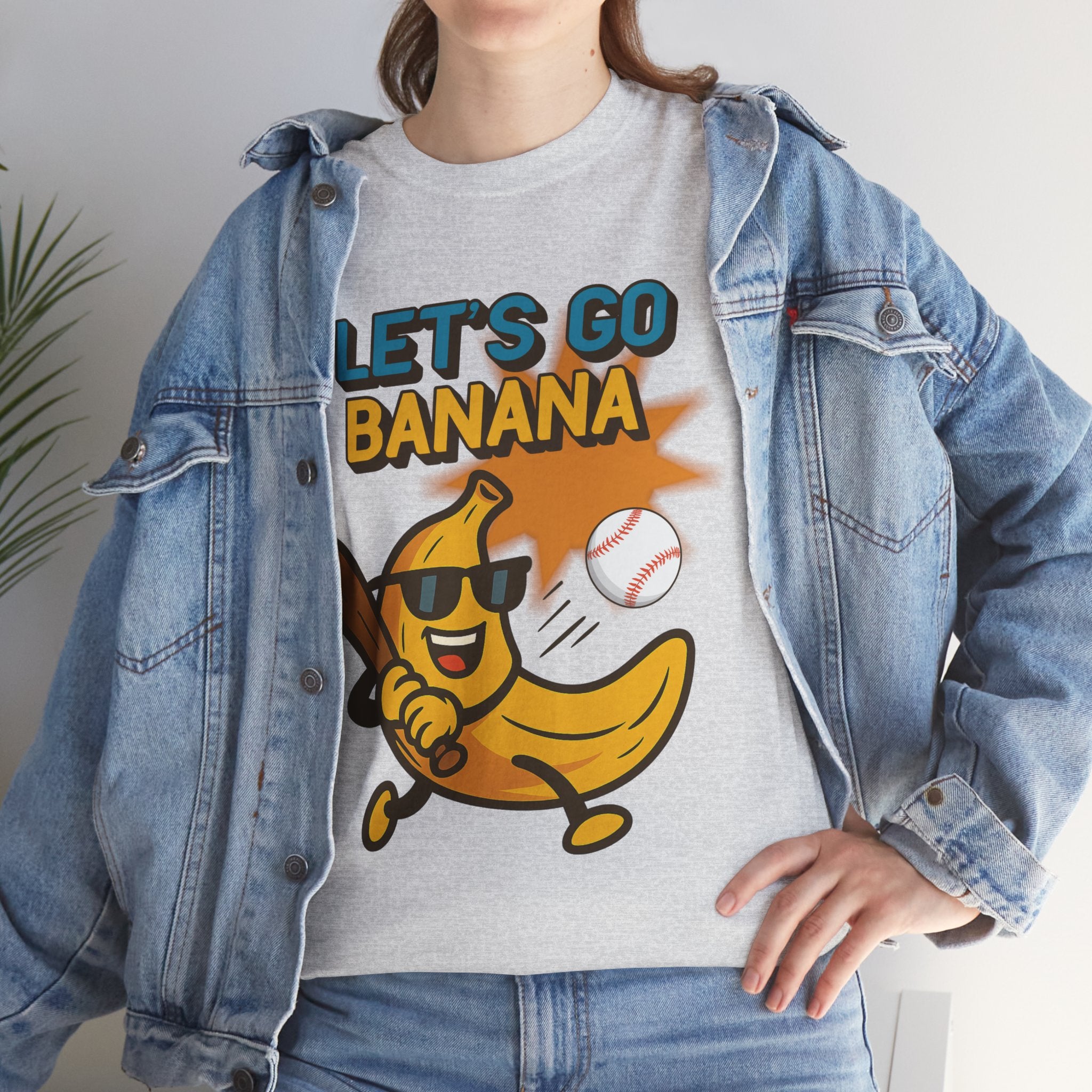Baseball Banana Unisex Tee