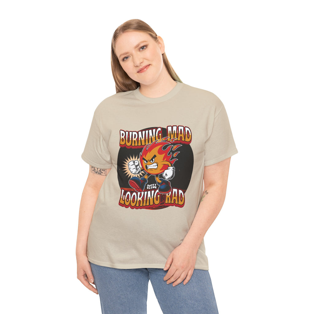 Burning Mad Looking Rad Unisex Tee