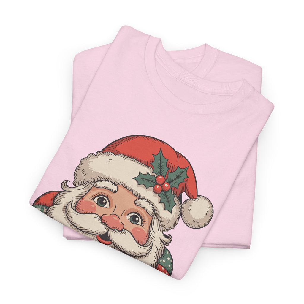 Vintage Santa Unisex Cotton Tee
