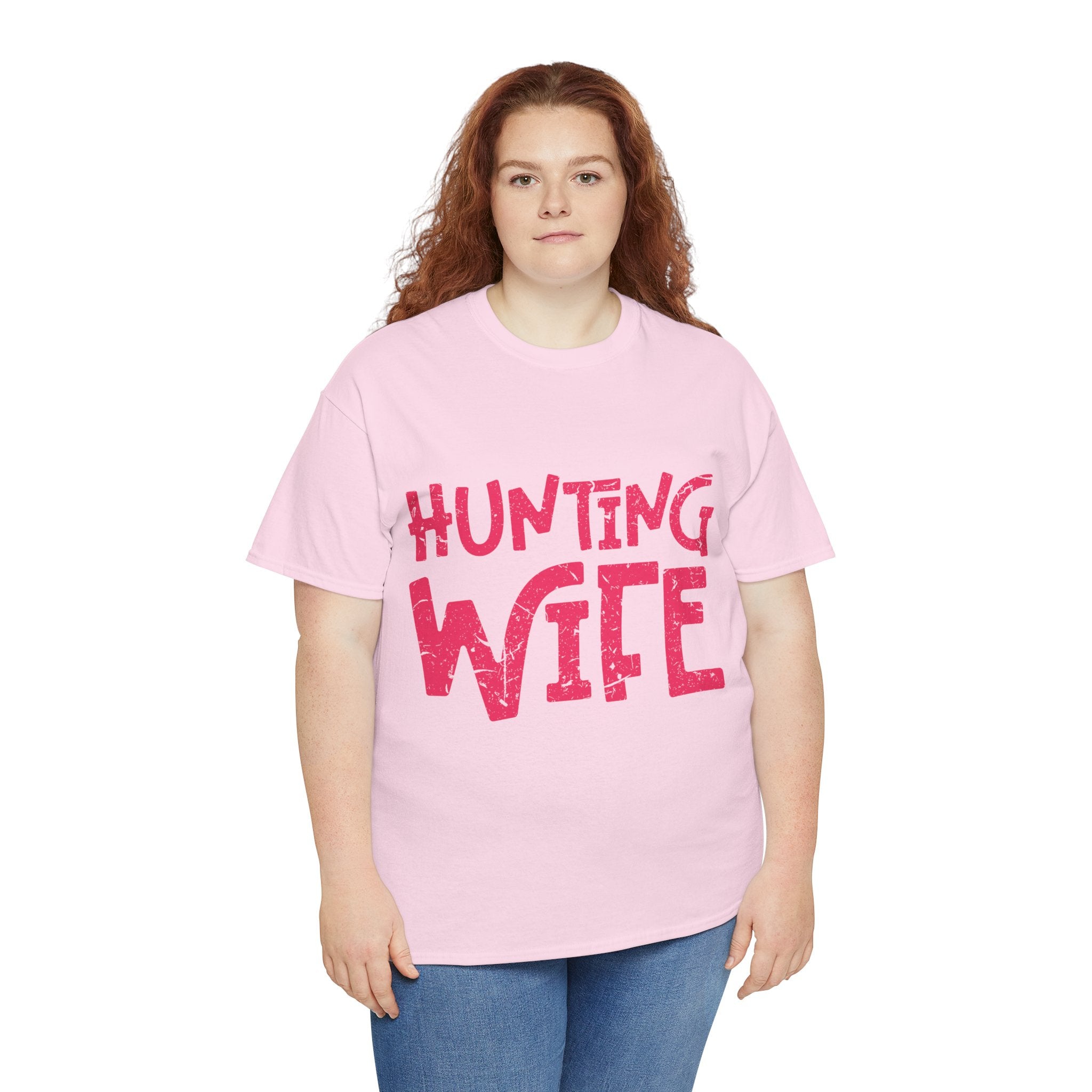 Hunting Season Vintage Badge T-Shirt — Rugged Orange Hunting Unisex Cotton Tee