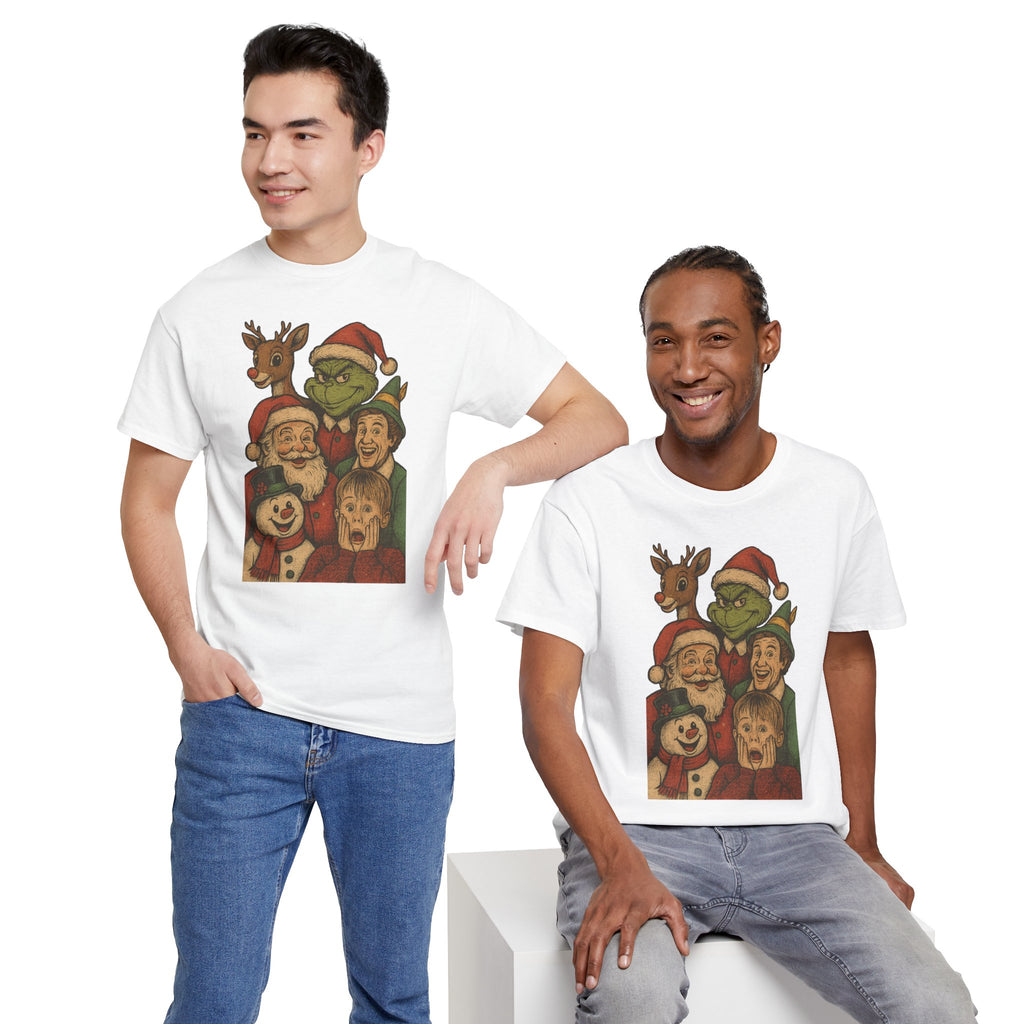 Christmas Icon Vintage Unisex Cotton Tee
