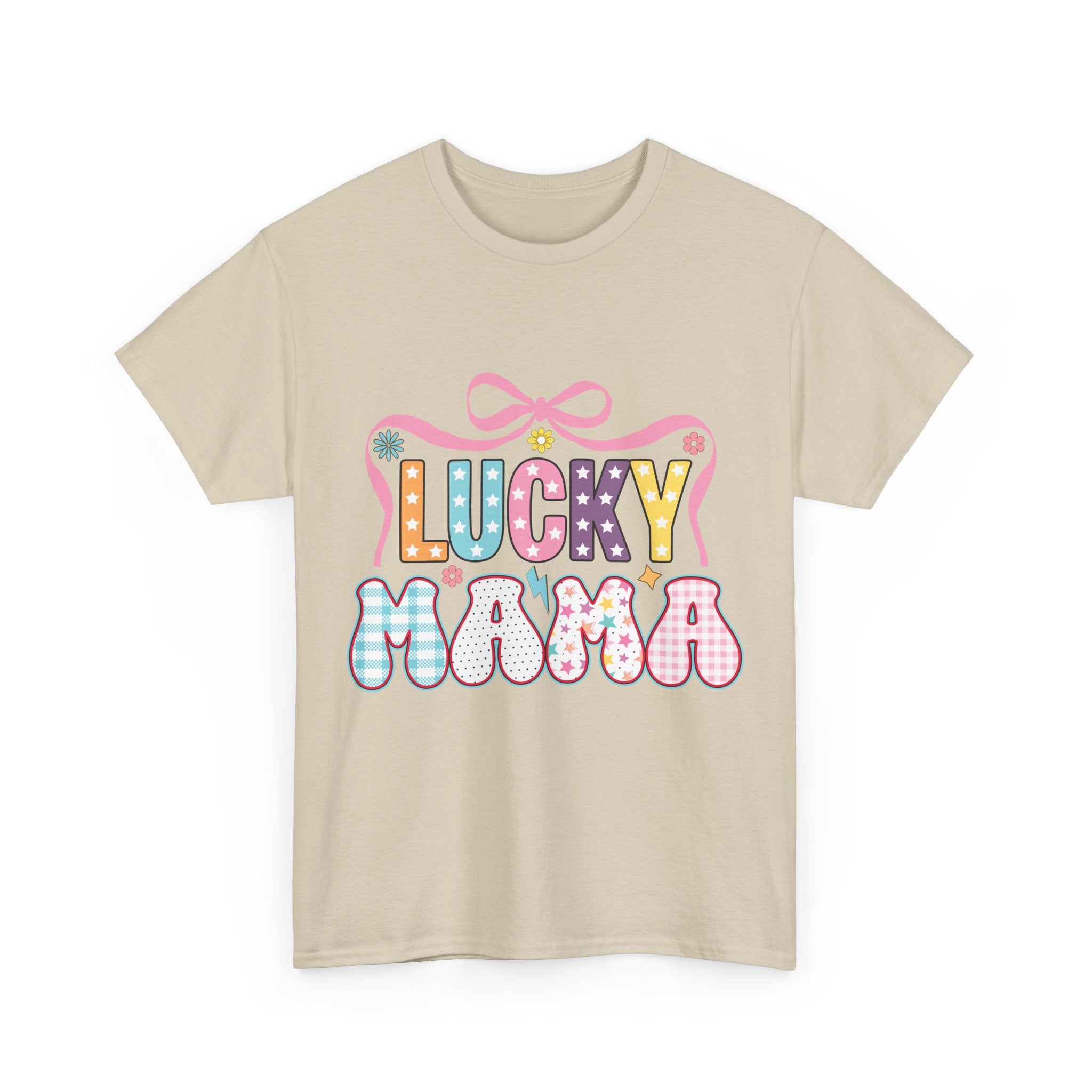 Lucky Mama Unisex Cotton Tee
