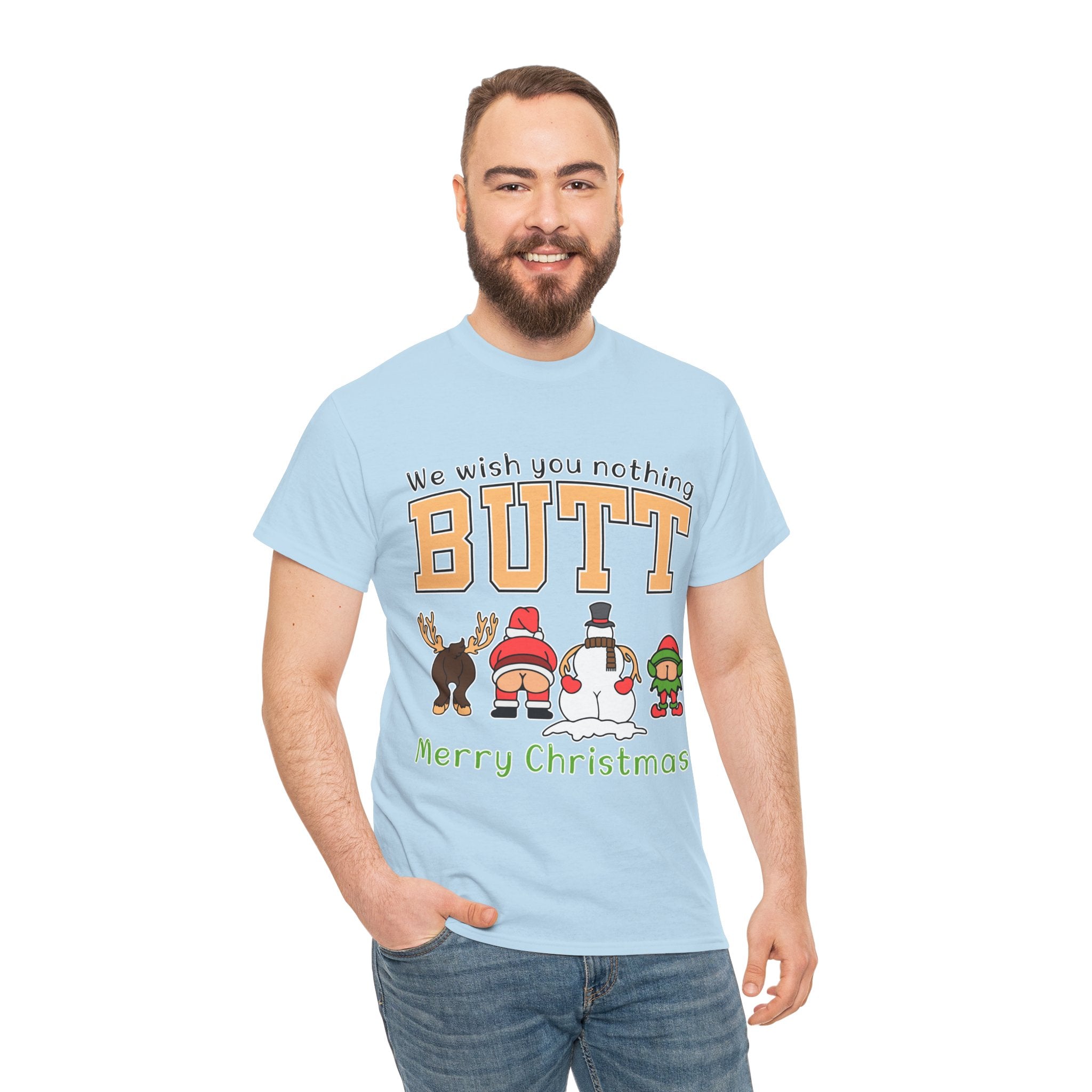 Christmas Butts Unisex Cotton Tee