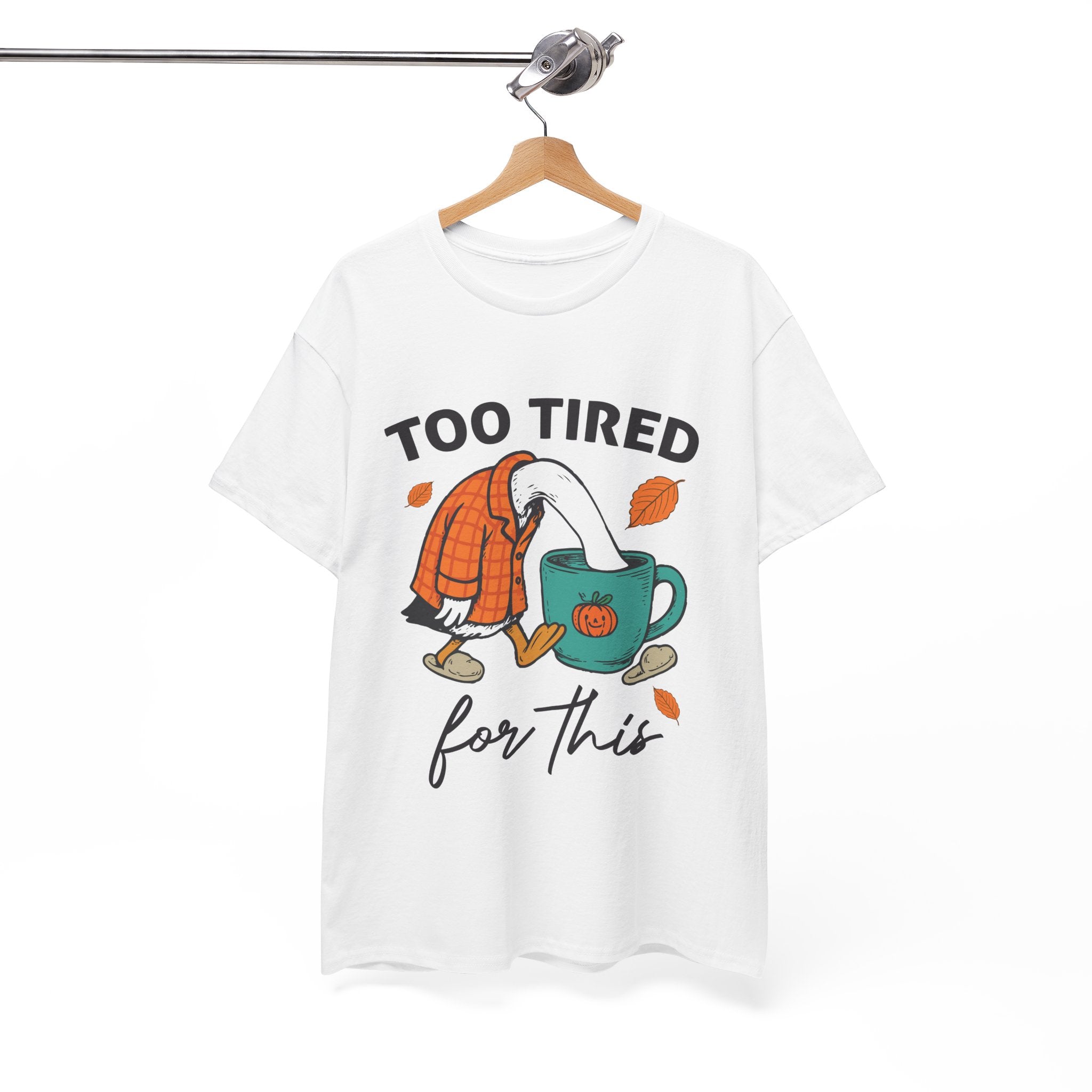 Sleepy Crow Unisex Cotton Tee