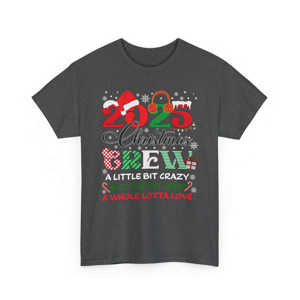 Christmas Crew 2025 Unisex Cotton Tee