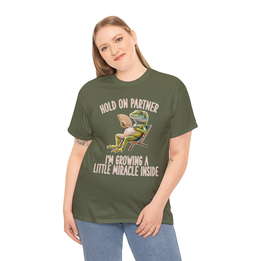 Pregnant Cotton T-Shirt