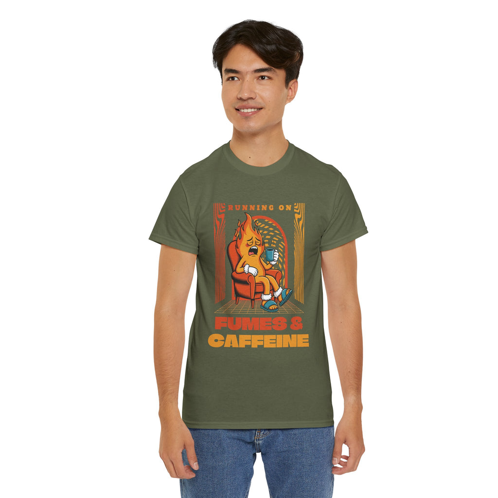 Running on Fumes and Caffeine Tee