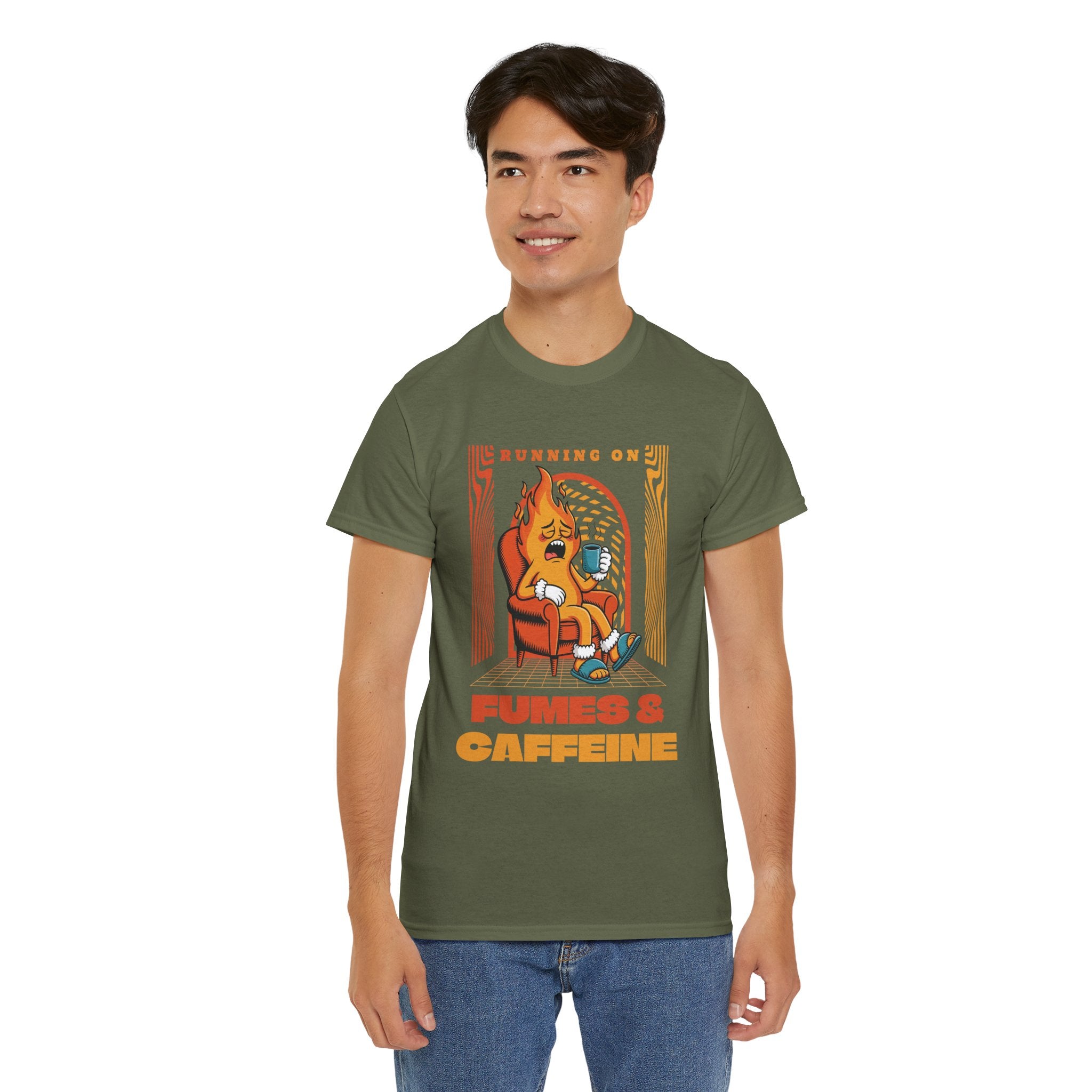 Running on Fumes and Caffeine Tee
