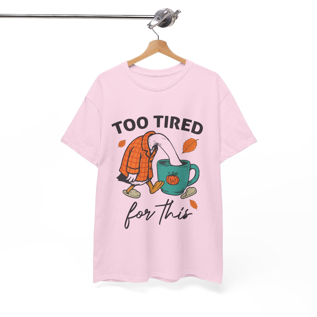 Sleepy Crow Unisex Cotton Tee