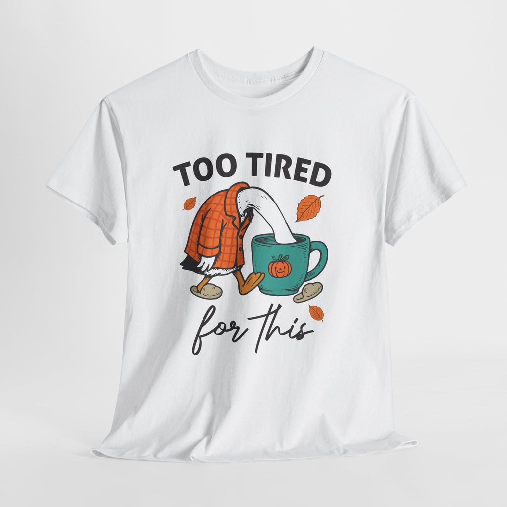 Sleepy Crow Unisex Cotton Tee