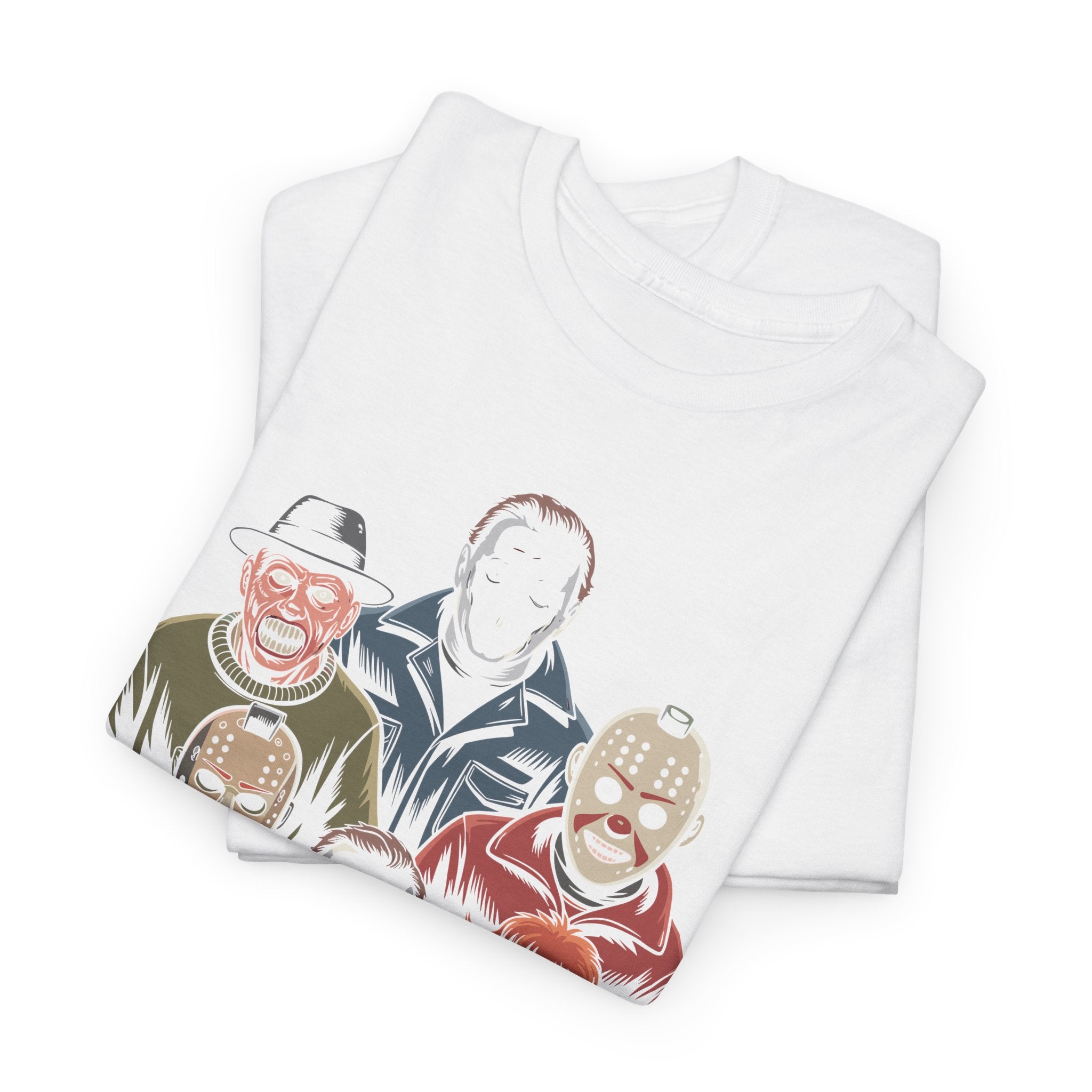 Horror Icons Unisex Cotton Tee