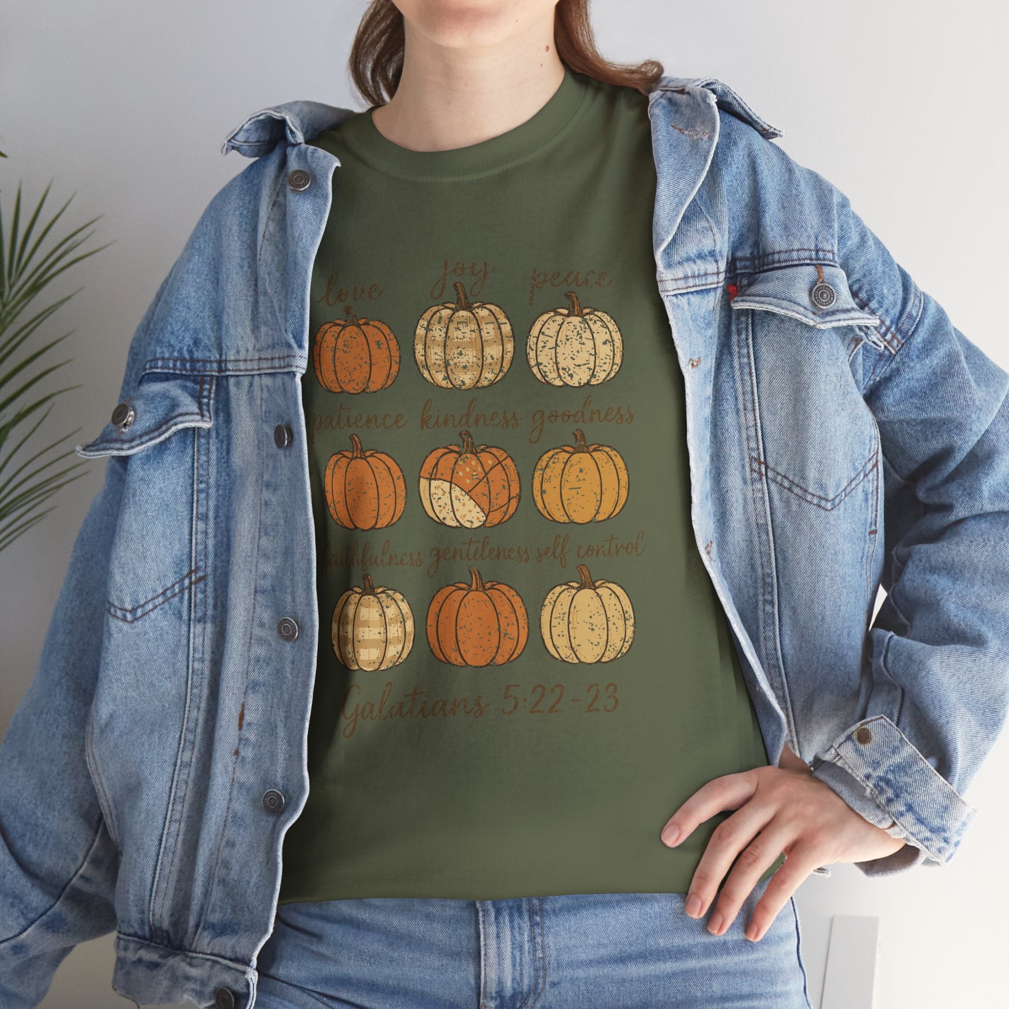 Pumpkins of the Spirit Unisex Cotton Tee