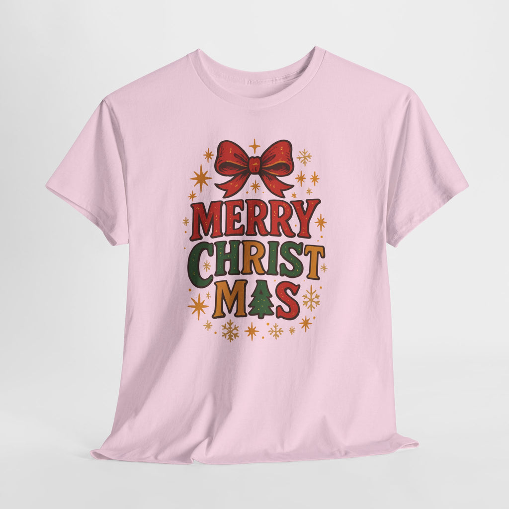Merry Christmas Unisex Cotton Tee