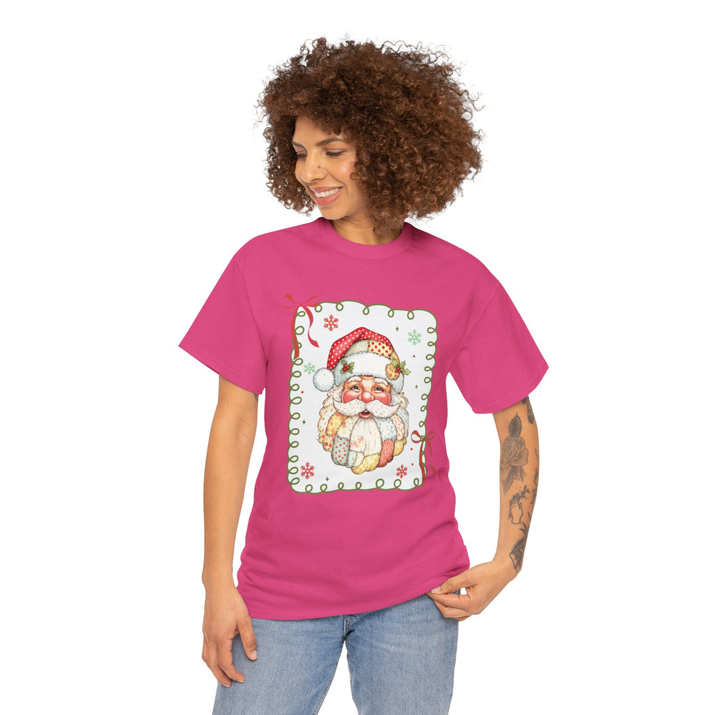 Santa Vintage Unisex Cotton Tee