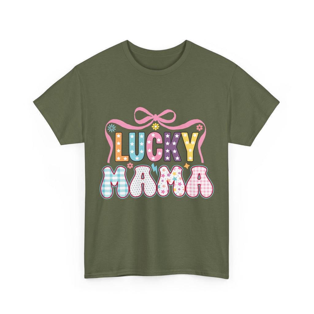 Lucky Mama Unisex Cotton Tee