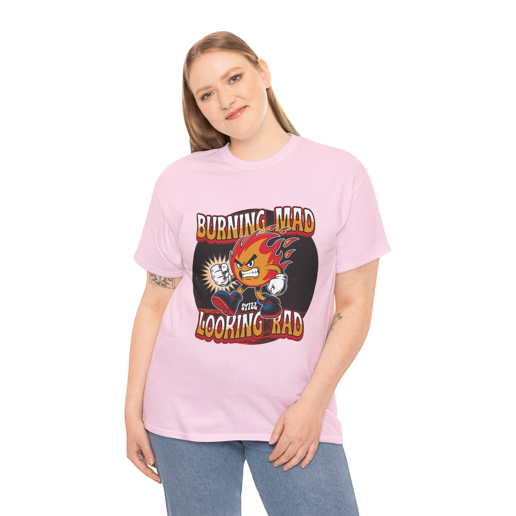 Burning Mad Looking Rad Unisex Tee
