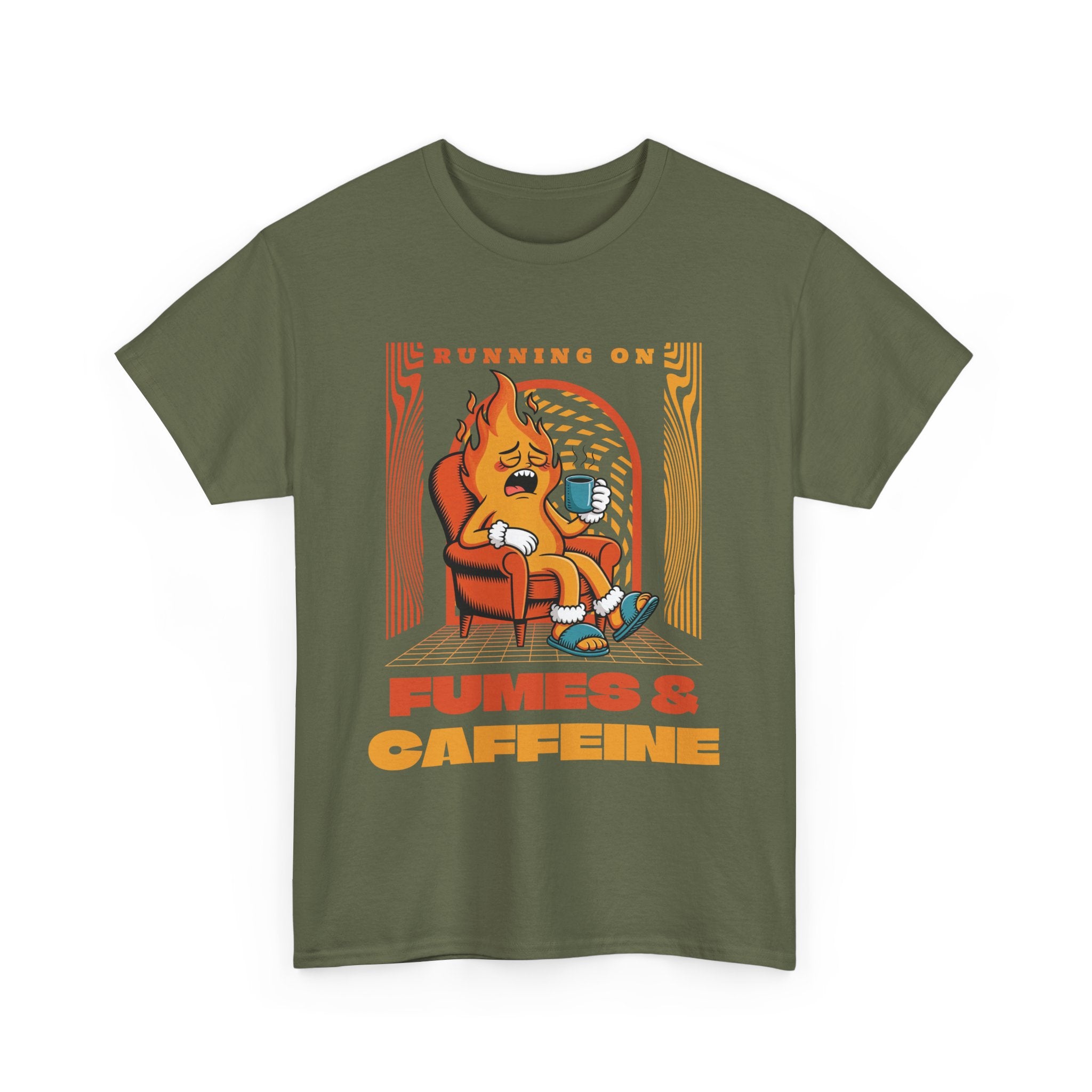 Running on Fumes and Caffeine Tee