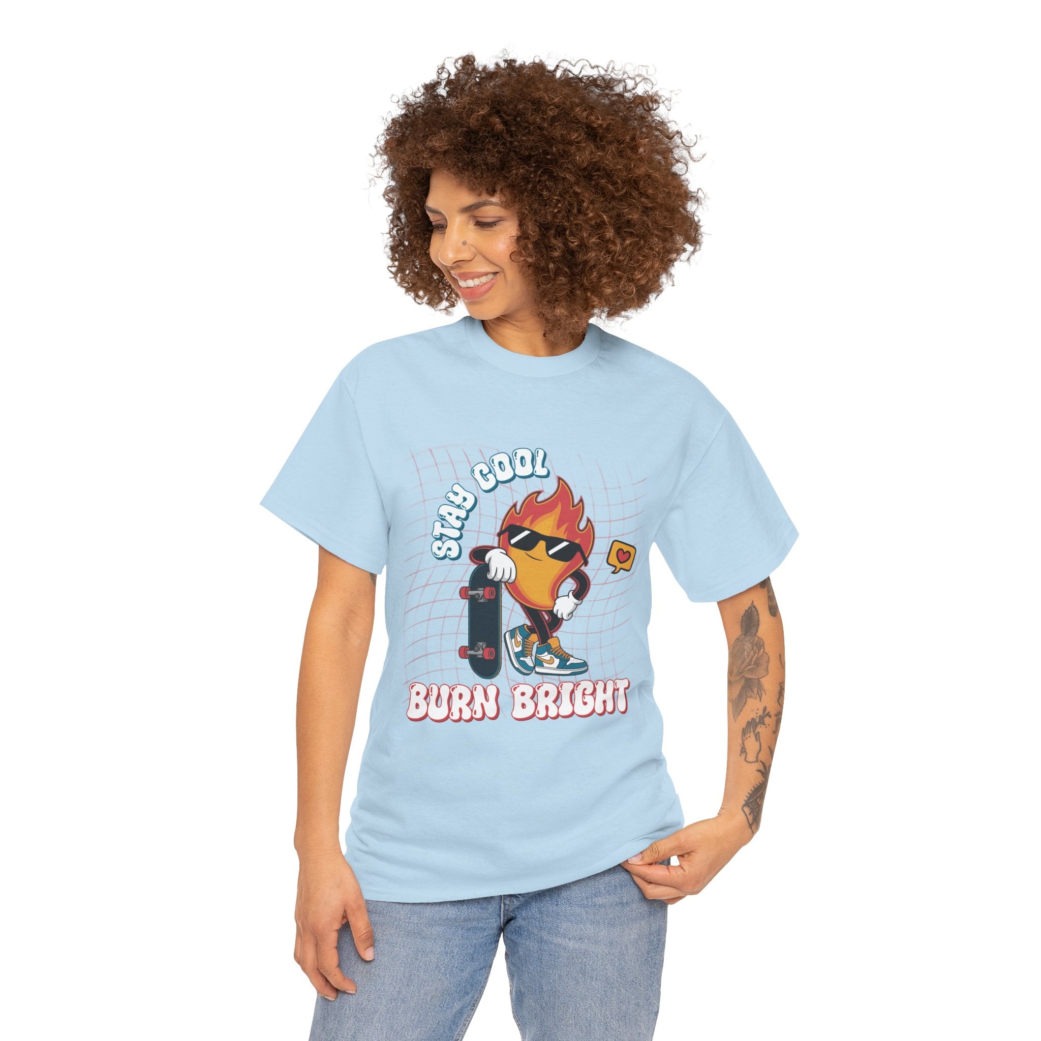 Stay Cool Burn Bright Unisex Tee