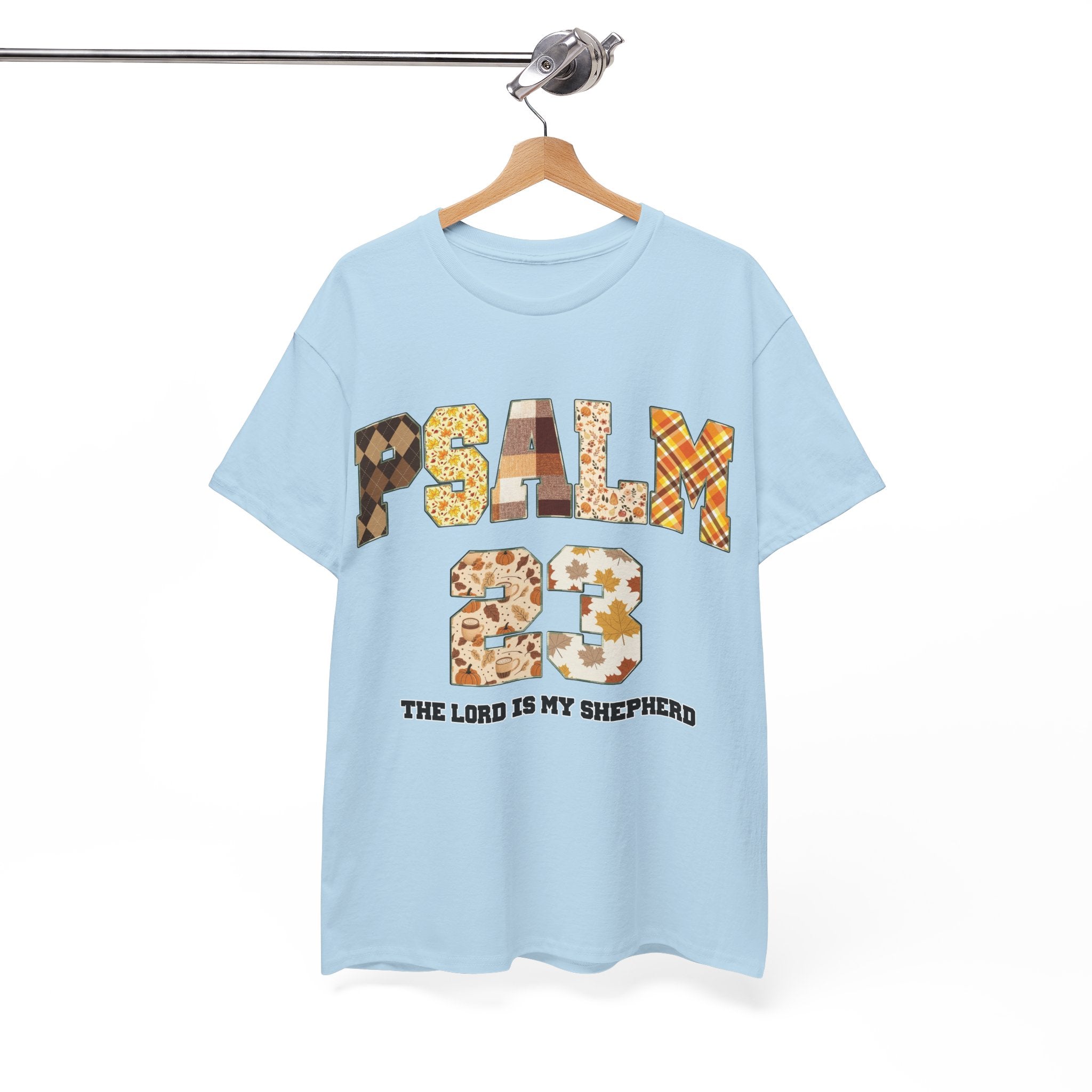 Psalm 23 Patchwork Unisex Cotton Tee