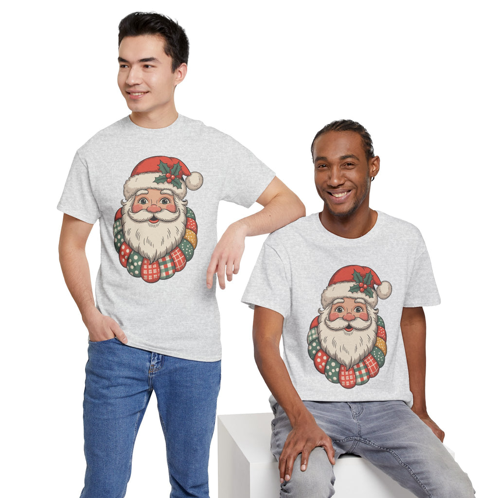 Vintage Santa Unisex Cotton Tee